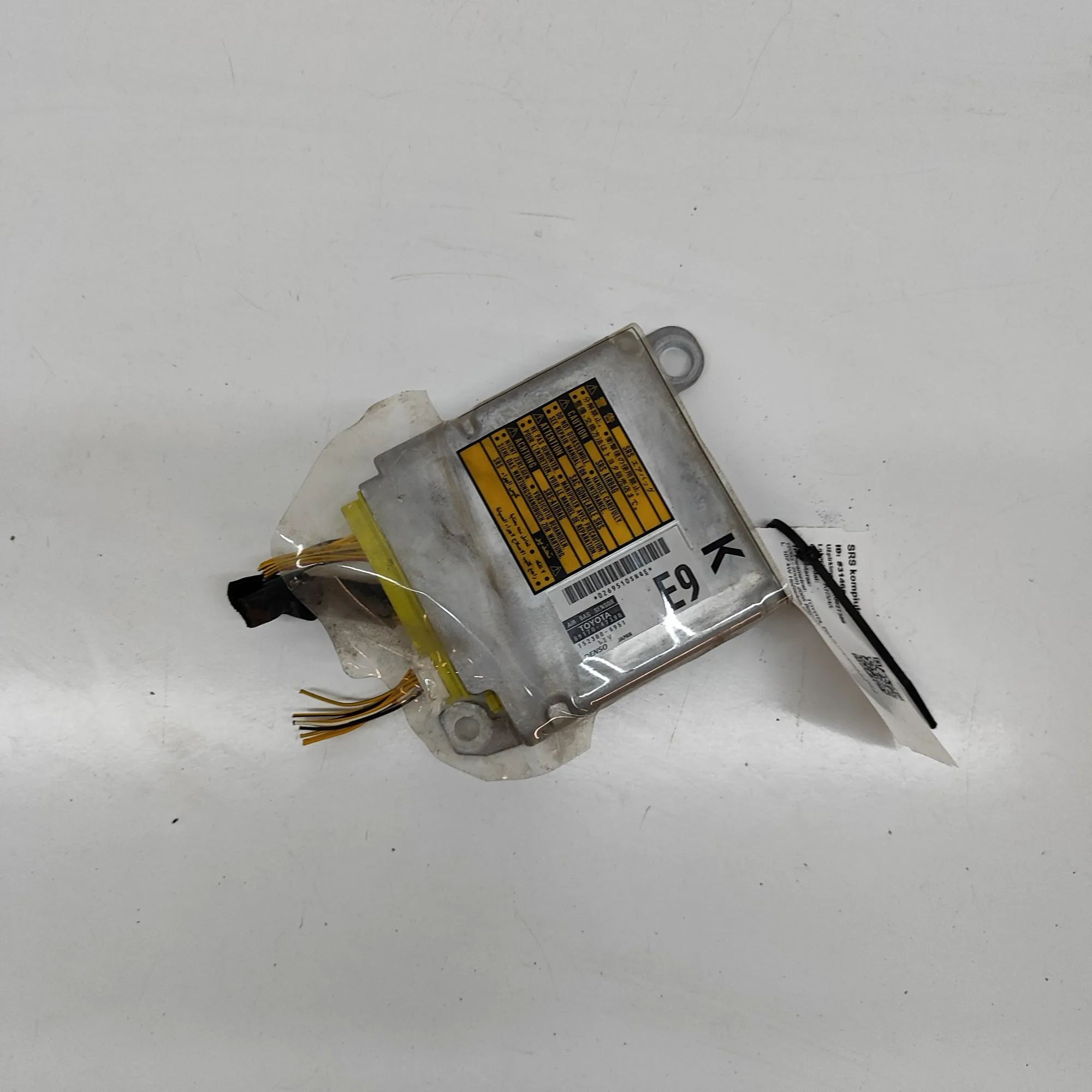 Toyota Prius SRS Control Unit SRS Control Unit — TOYOTA PRIUS Hatchback _W2_ ...