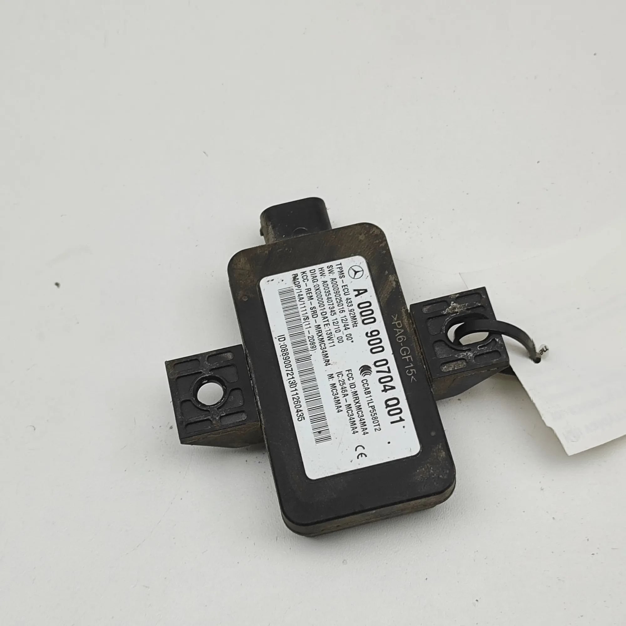 Mercedes-Benz A (W176) Tyre Pressure Control Module Tyre Pressure Control Module — MERCEDES BENZ S-...