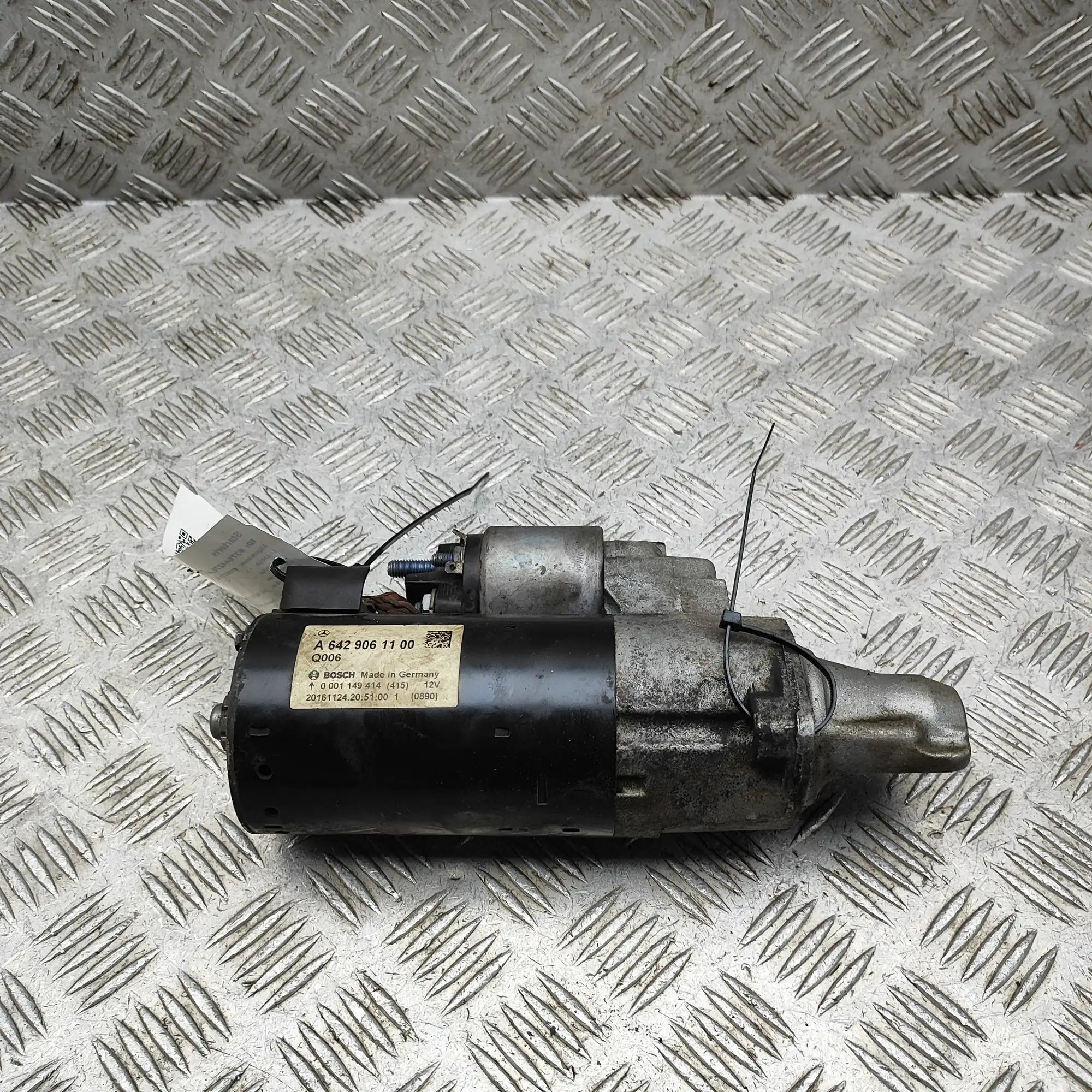 Mercedes-Benz A (W176) Starter Motor Starter motor — MERCEDES BENZ S-CLASS (W222) (2...