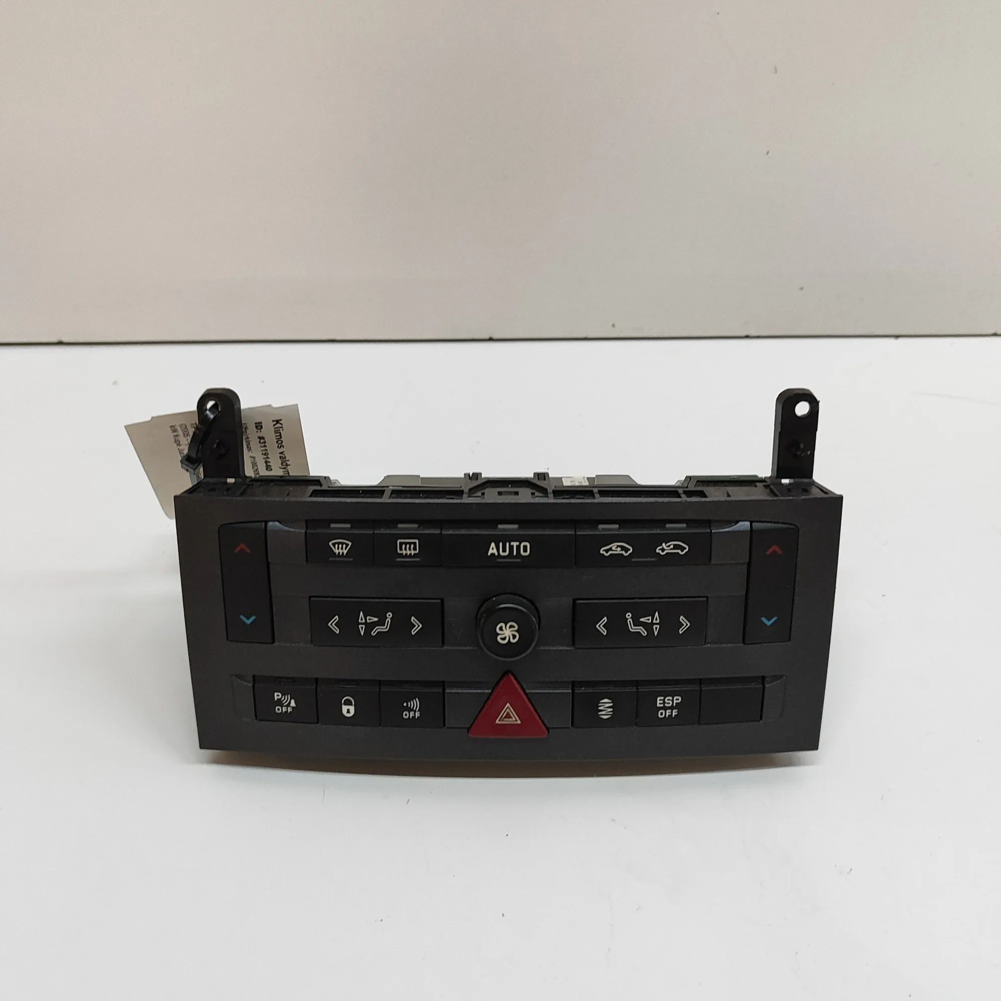 Peugeot 407 Climate control unit Climate control unit — PEUGEOT 407 Coupe 6C_ (2...