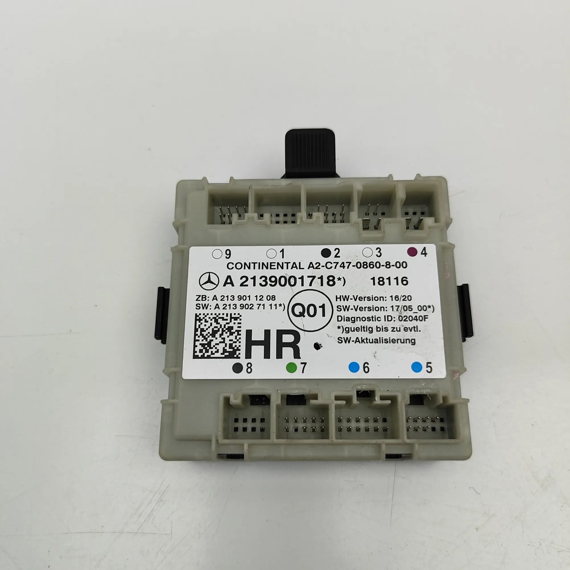 Mercedes-Benz A (W176) Door control unit — rear right Door control unit — rear right — MERCEDES BENZ ...