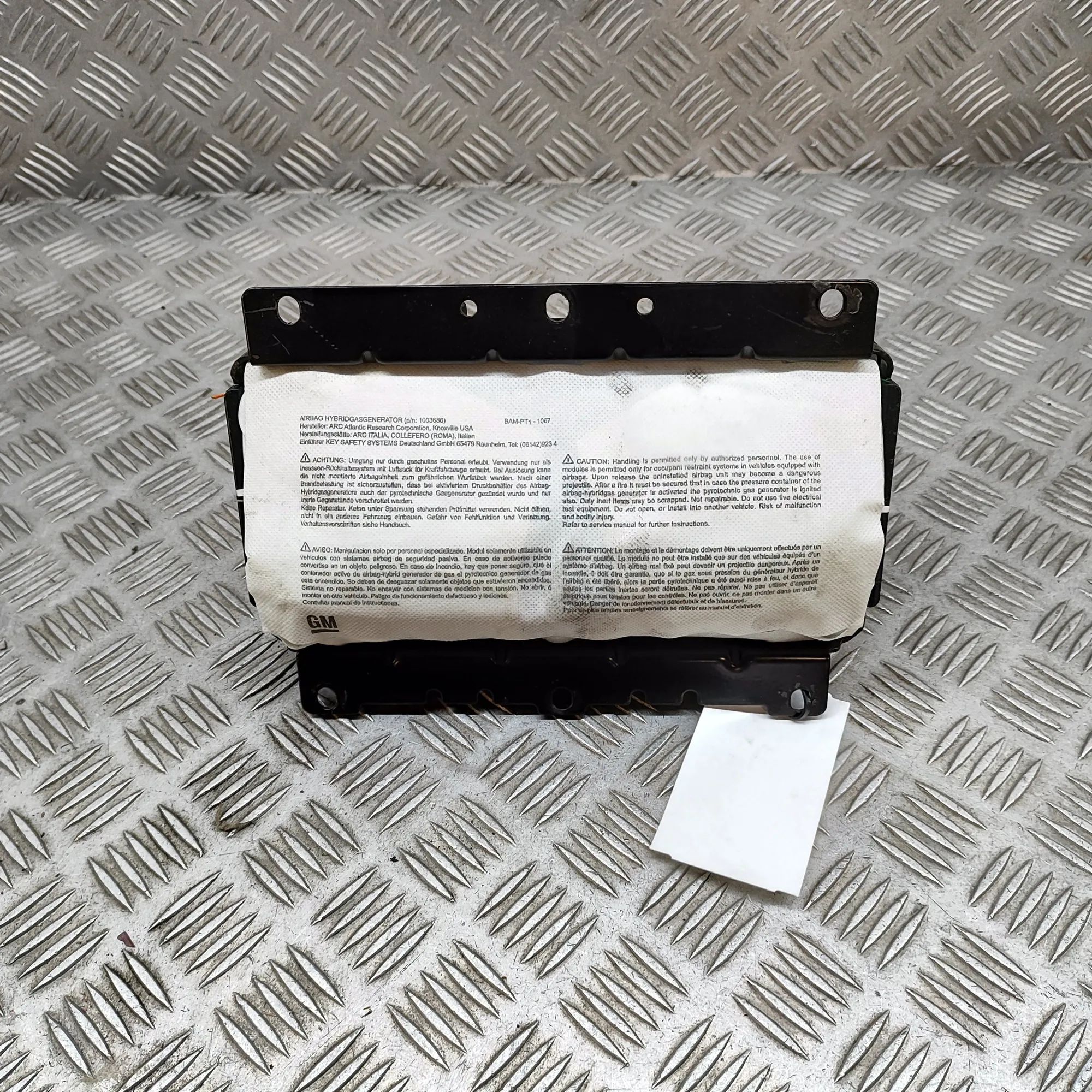 Saab 9-5 Dashboard Safety Bag SRS Dashboard Safety Bag SRS — SAAB 9-5 YS3E (1997-...
