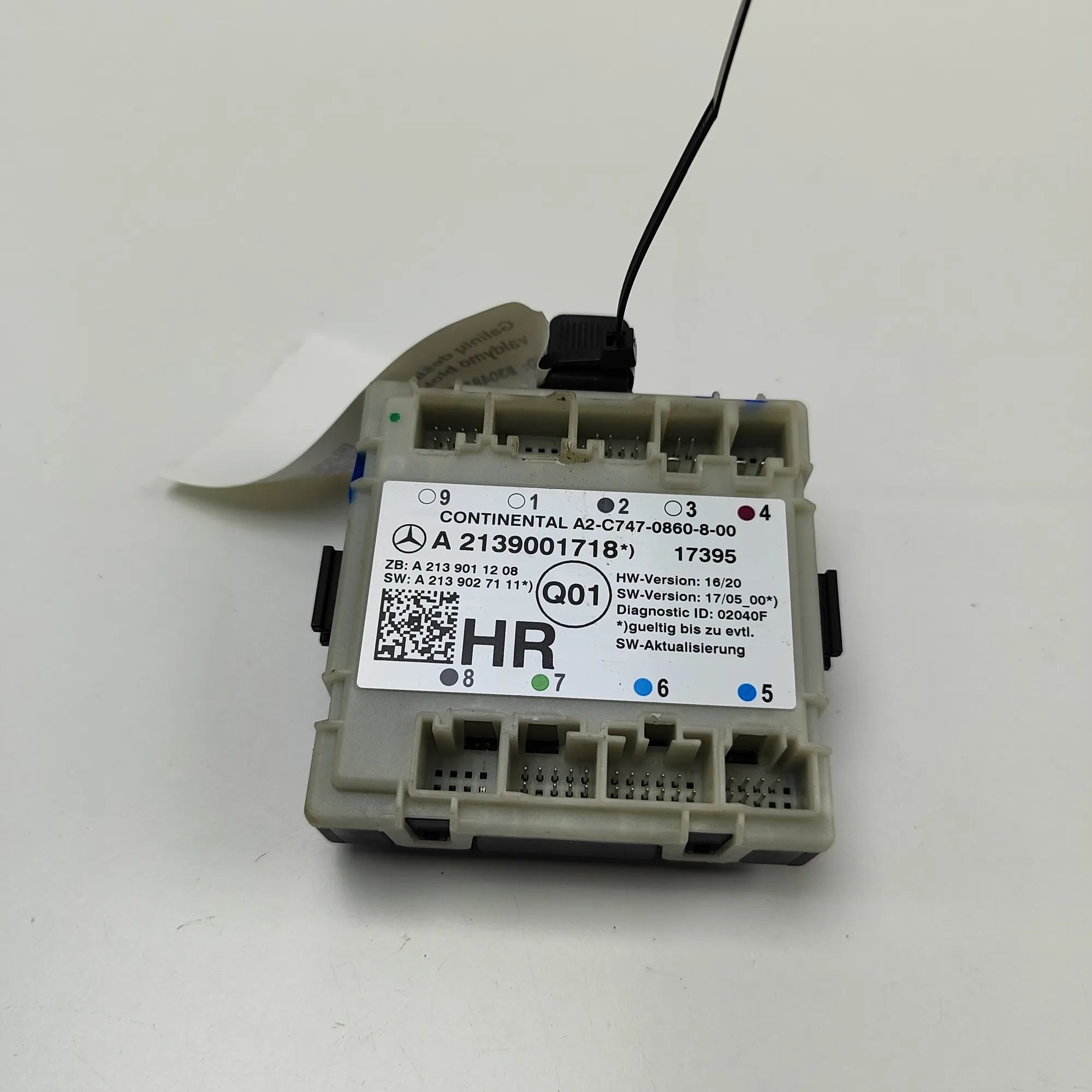 Mercedes-Benz A (W176) Door control unit — rear right Door control unit — rear right — MERCEDES BENZ ...