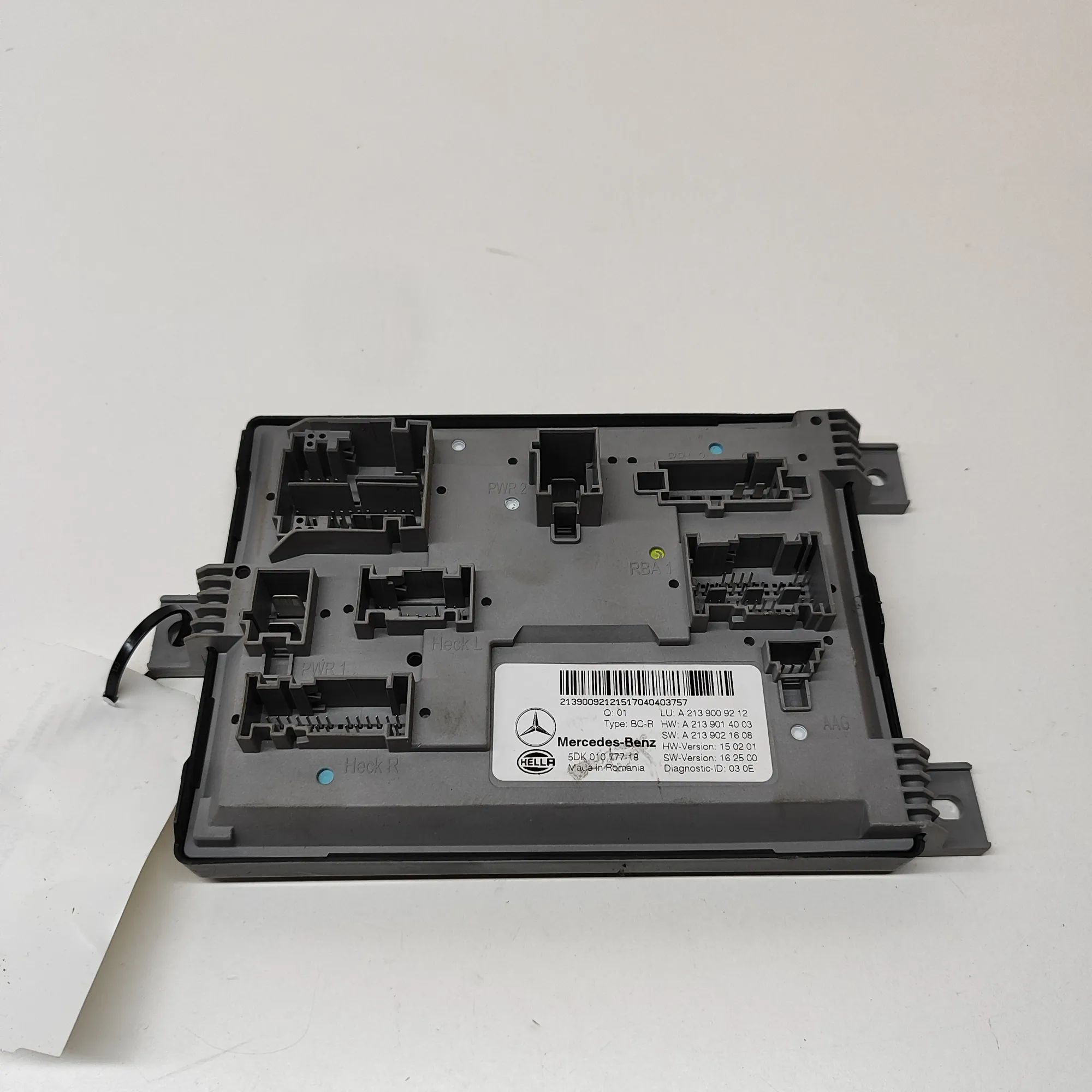 Mercedes-Benz A (W176) Comfort Control Unit Comfort Control Unit — MERCEDES BENZ E-CLASS (W...