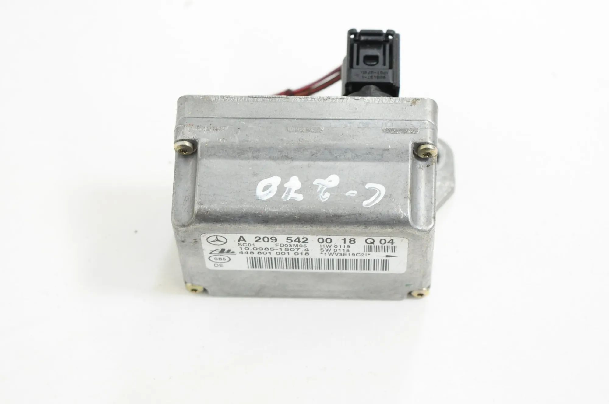 Mercedes-Benz A (W168) Acceleration sensor Acceleration Sensor — MERCEDES BENZ C W203 (200...