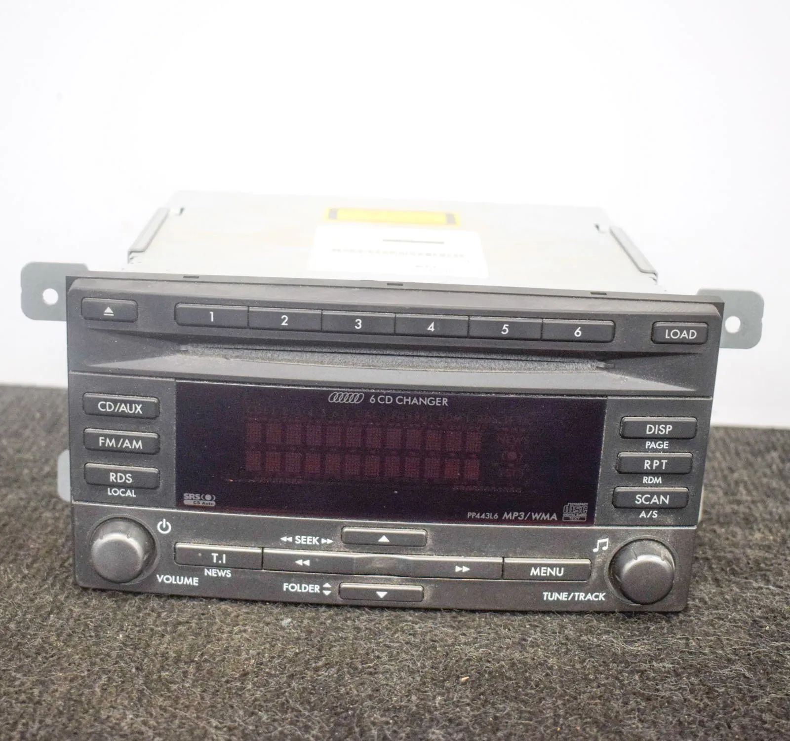 Subaru Forester Radio/CD head unit Radio/CD head unit — SUBARU FORESTER SH_ (2008-...