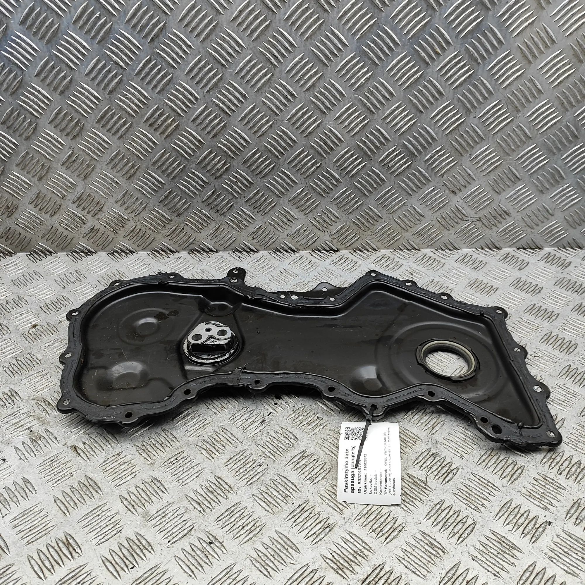 Opel Vivaro (A) Timing Belt Protection Cover Timing Belt Protection Cover — OPEL VIVARO Comb...
