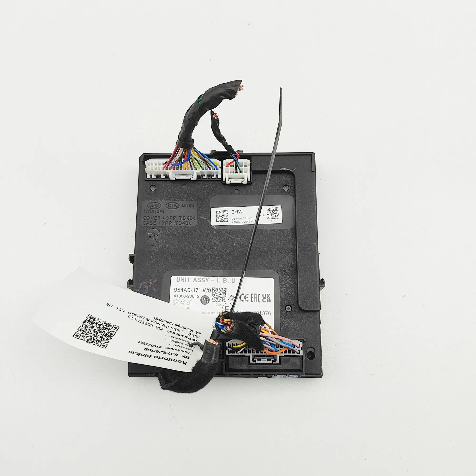 Kia Ceed (CD) Comfort Control Unit Comfort Control Unit — KIA XCEED (CD) (2020-......