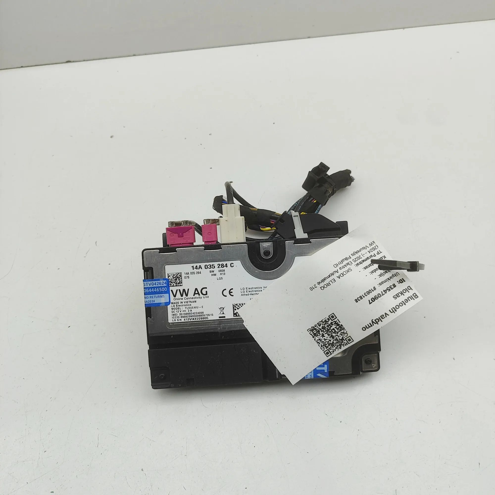 Skoda Elroq  Bluetooth Control Unit Bluetooth control unit — SKODA ELROQ (2024-...)...