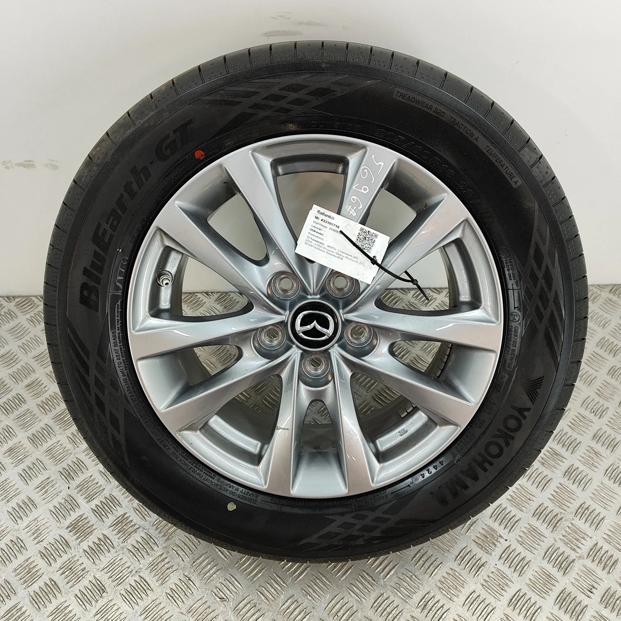 Mazda 3 (BP) Alloy Wheel Alloy wheel — MAZDA 3 (Hatchback BP) (2018-...)...
