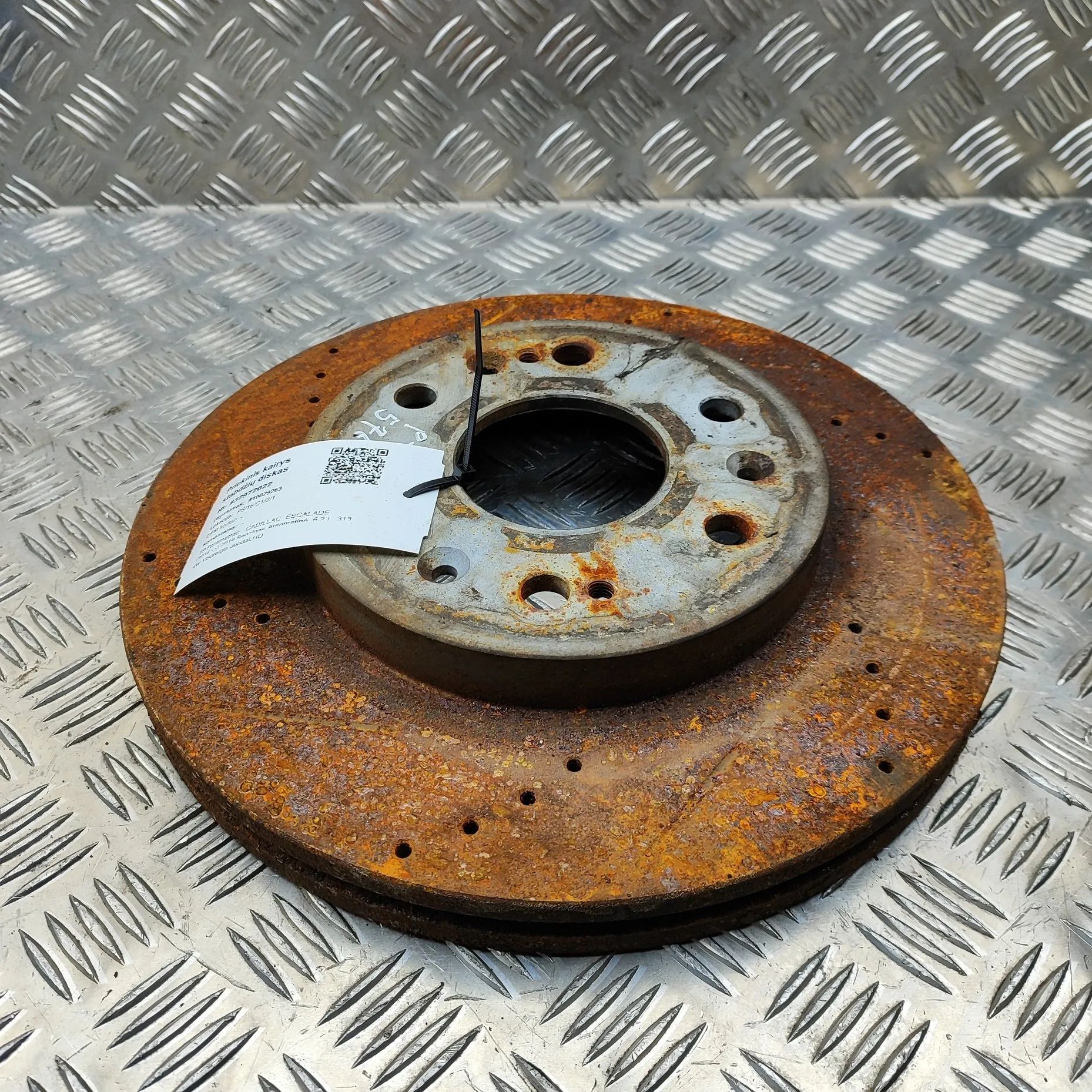Cadillac Escalade Front Left Brake Disc Front Left Brake Disc — CADILLAC ESCALADE (2014...