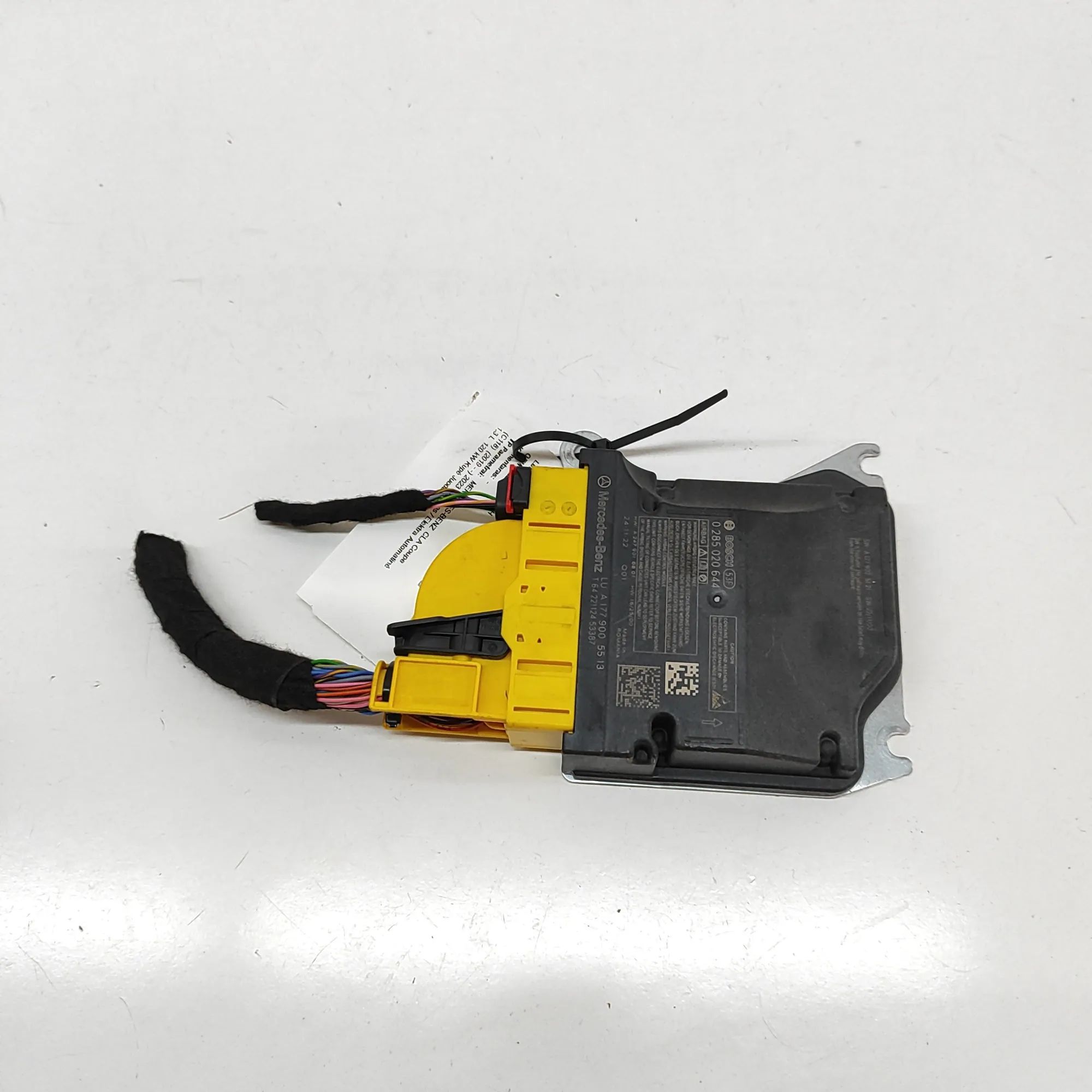 Mercedes-Benz CLA (C118) SRS Control Unit SRS Control Unit — MERCEDES BENZ CLA (Coupe C11...