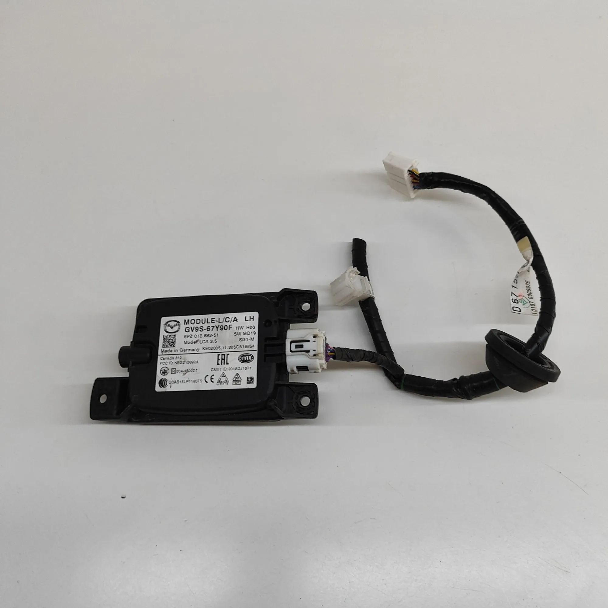 Mazda 6 (GJ / GL) Blind Spot Control Module Blind Spot Control Module — MAZDA 6 (Estate GJ,...