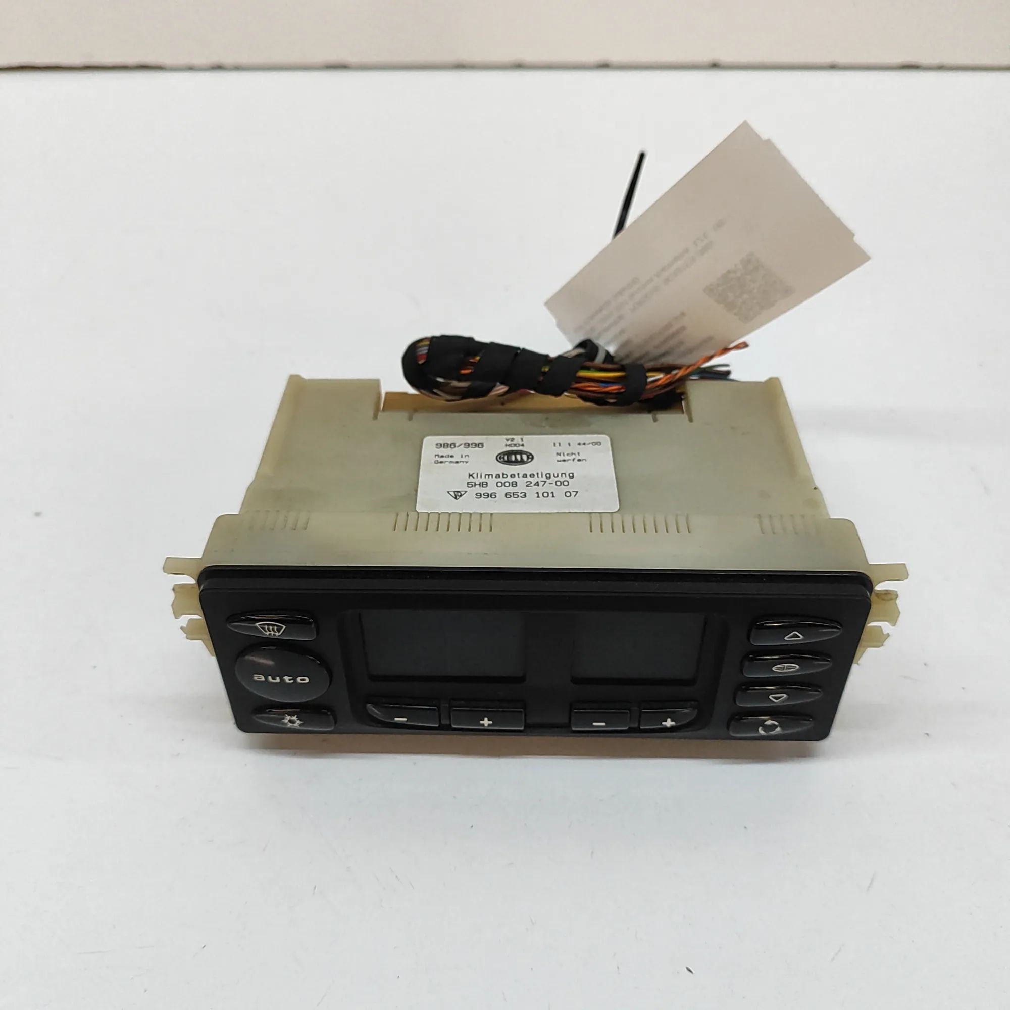Porsche Boxster (986) Climate control unit Climate control unit — PORSCHE BOXSTER (986) (1...