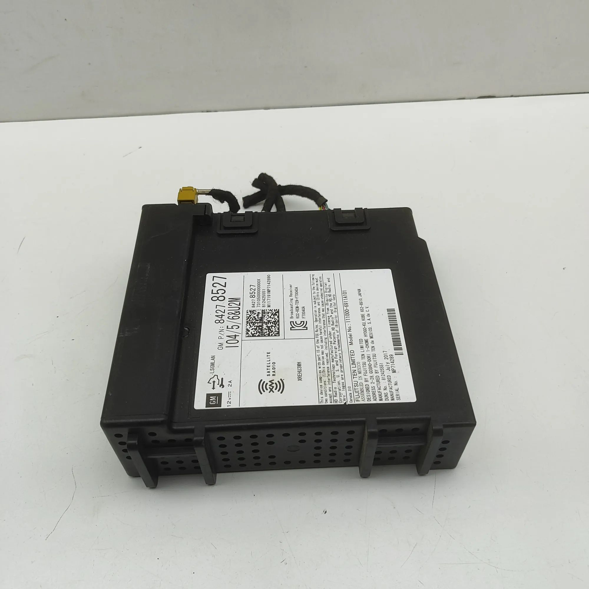 Chevrolet Corvette (C7) DAB Tuner Control Unit DAB Tuner Control Unit — CHEVROLET CORVETTE (C7...