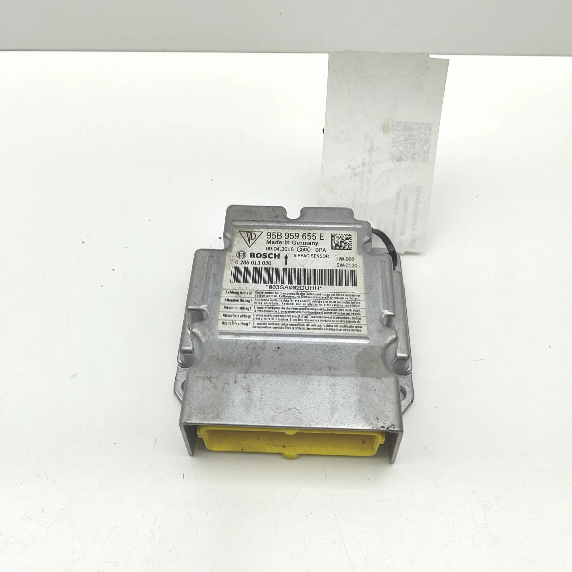 Porsche Macan SRS Control Unit SRS Control Unit — PORSCHE MACAN (95B) (2014-.....