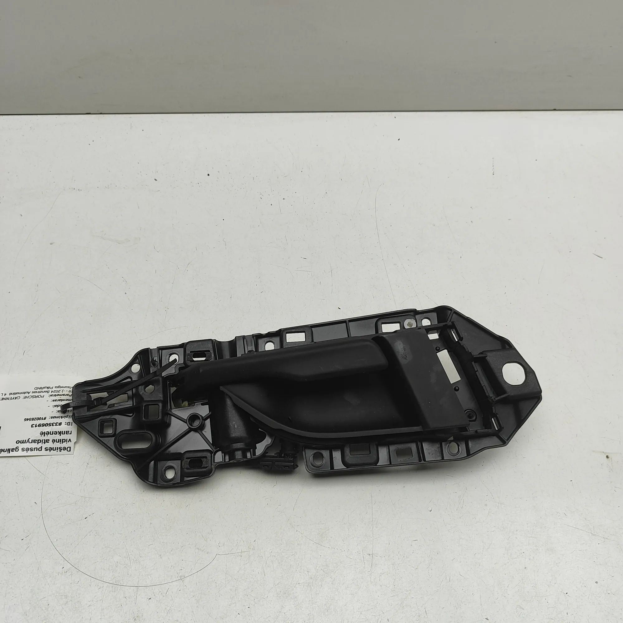 Porsche Cayenne Interior opening handle — rear right Interior opening handle — rear right — PORSCHE ...