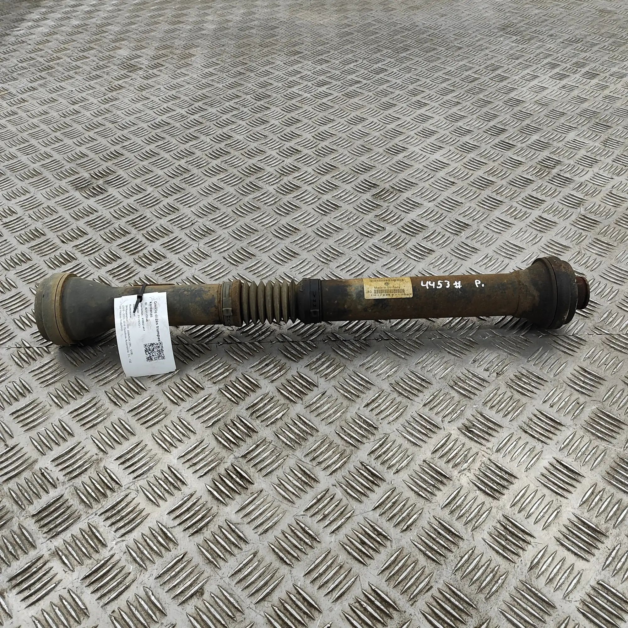 Volkswagen Amarok Gearbox Short Propshaft Gearbox Short Propshaft — VW AMAROK (2H_, S1B) ...