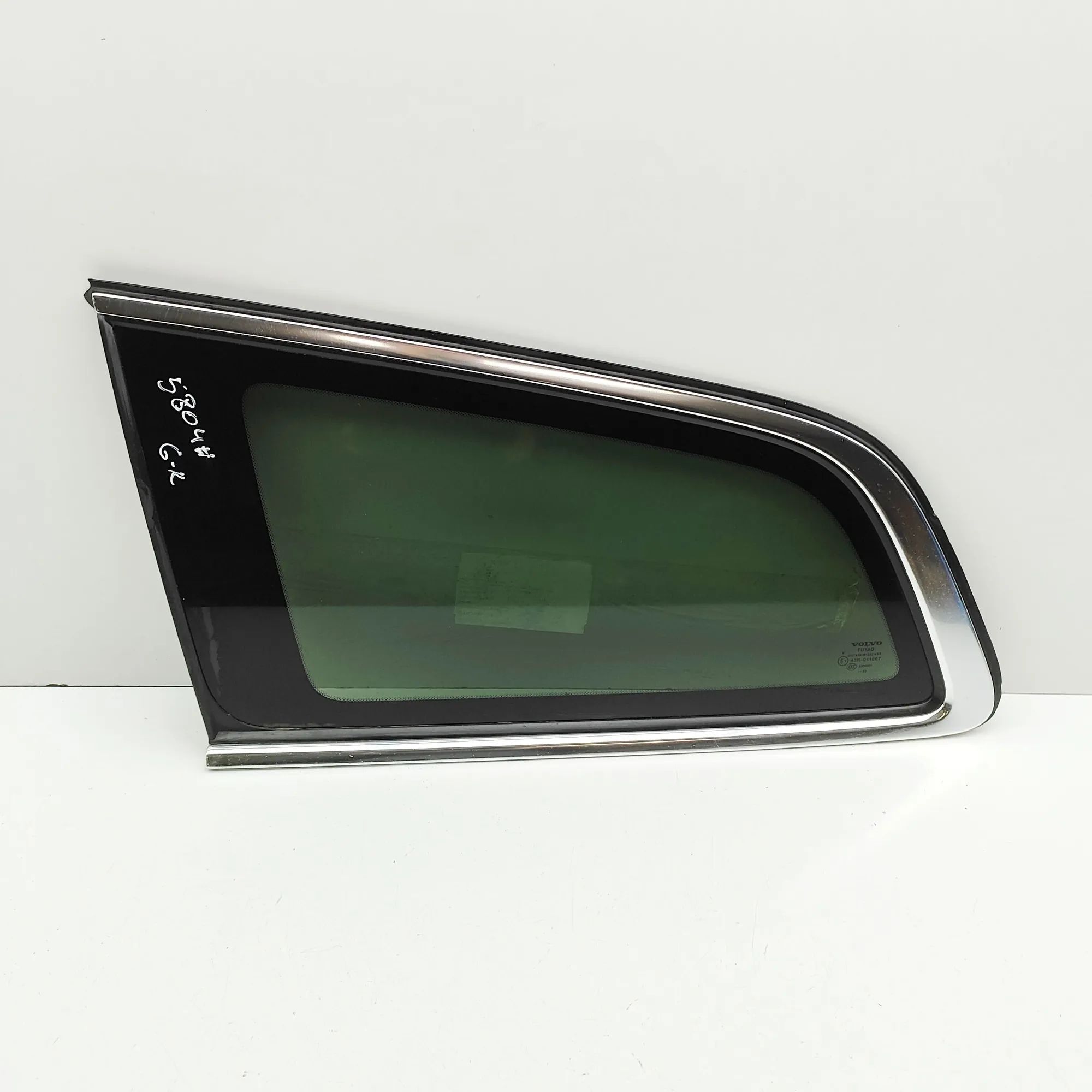 Volvo V60 Rear Left Quarter Window Rear Left Quarter Window — VOLVO V60 (II 225, 2...