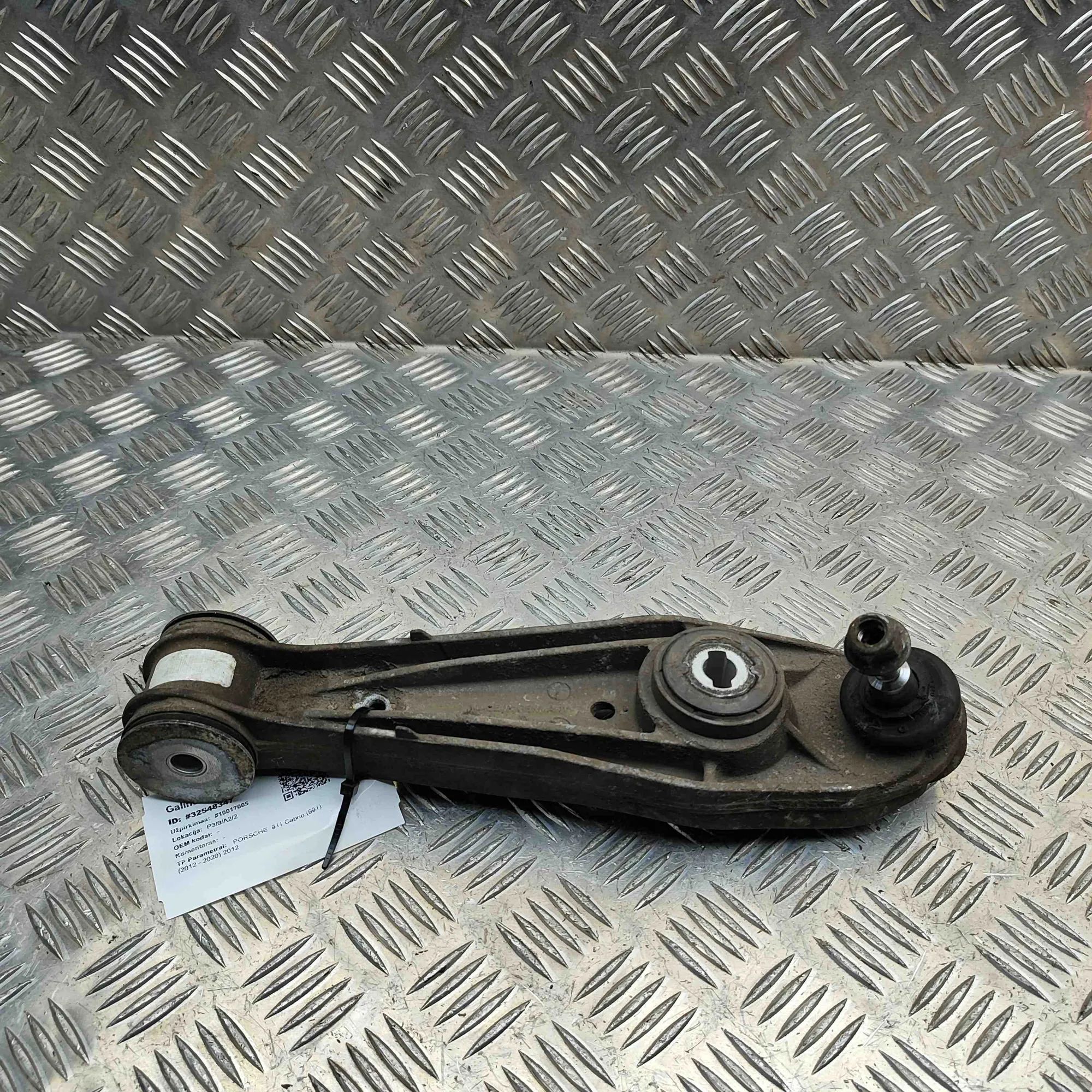 Porsche 911 (991) Control arm — rear left Control arm — rear left — PORSCHE 911 (Cabrio 9...