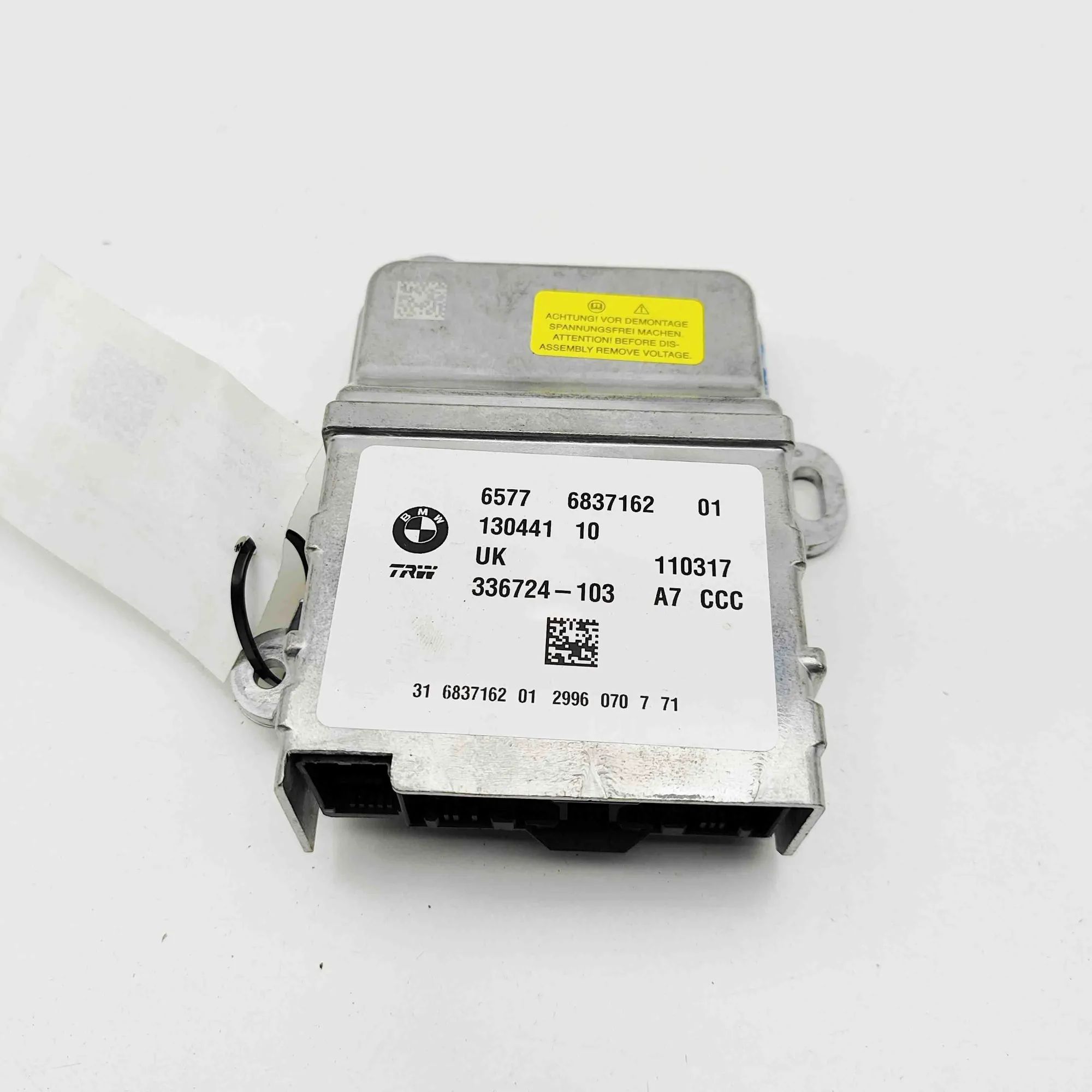 BMW X1 (F48) SRS Control Unit SRS Control Unit — BMW X1 (F48) (2014-2022) — 6...