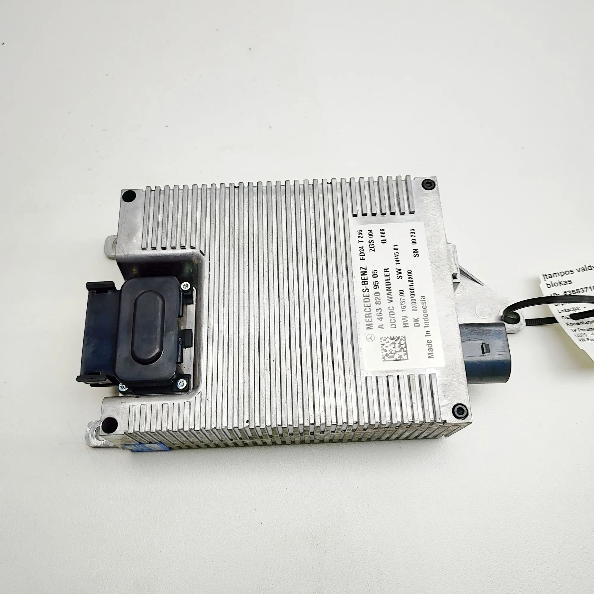 Mercedes-Benz A (W177) Voltage Control Unit Voltage Control Unit — MERCEDES BENZ S-CLASS (W...
