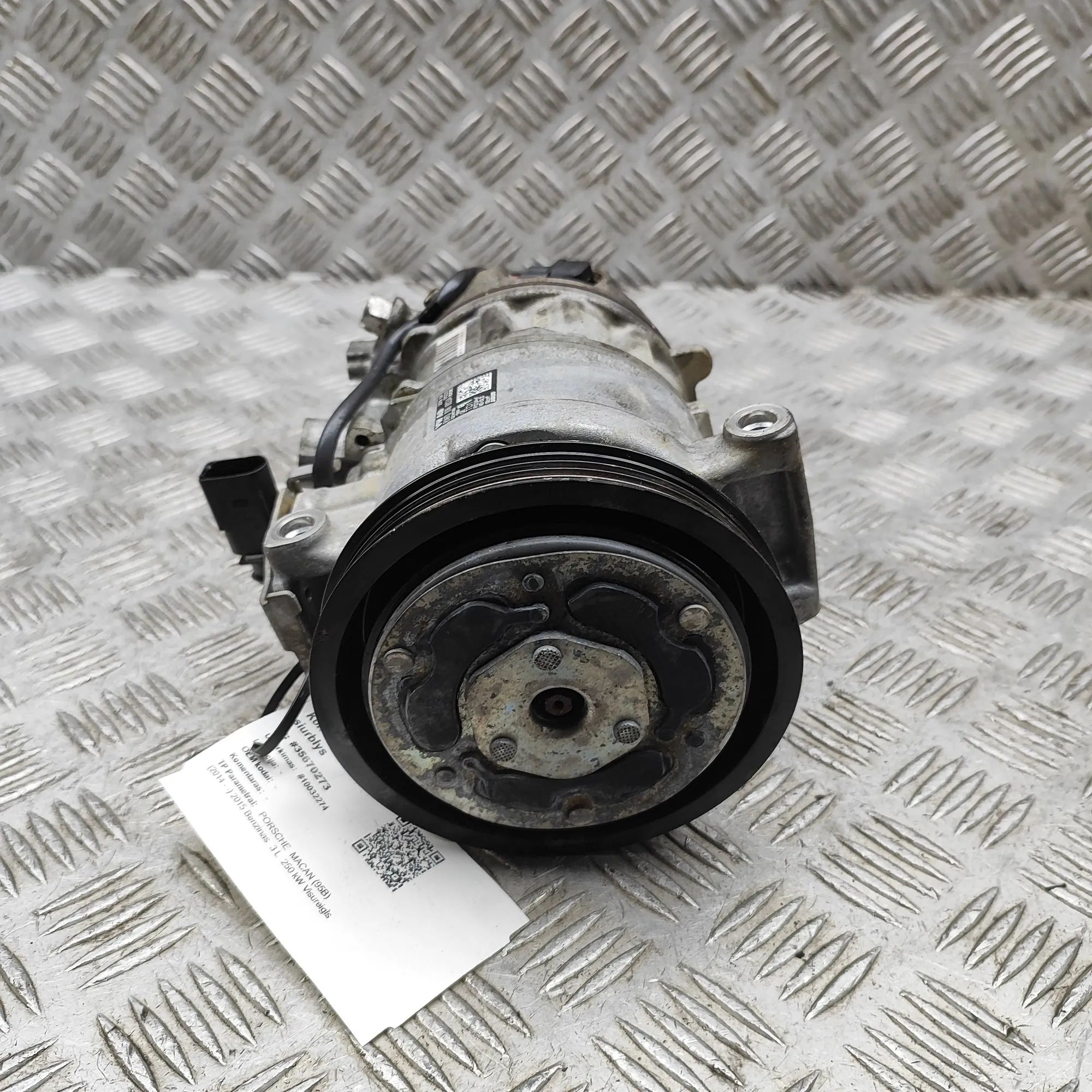 Porsche Macan Air-conditioning compressor Air-conditioning compressor — PORSCHE MACAN (95...