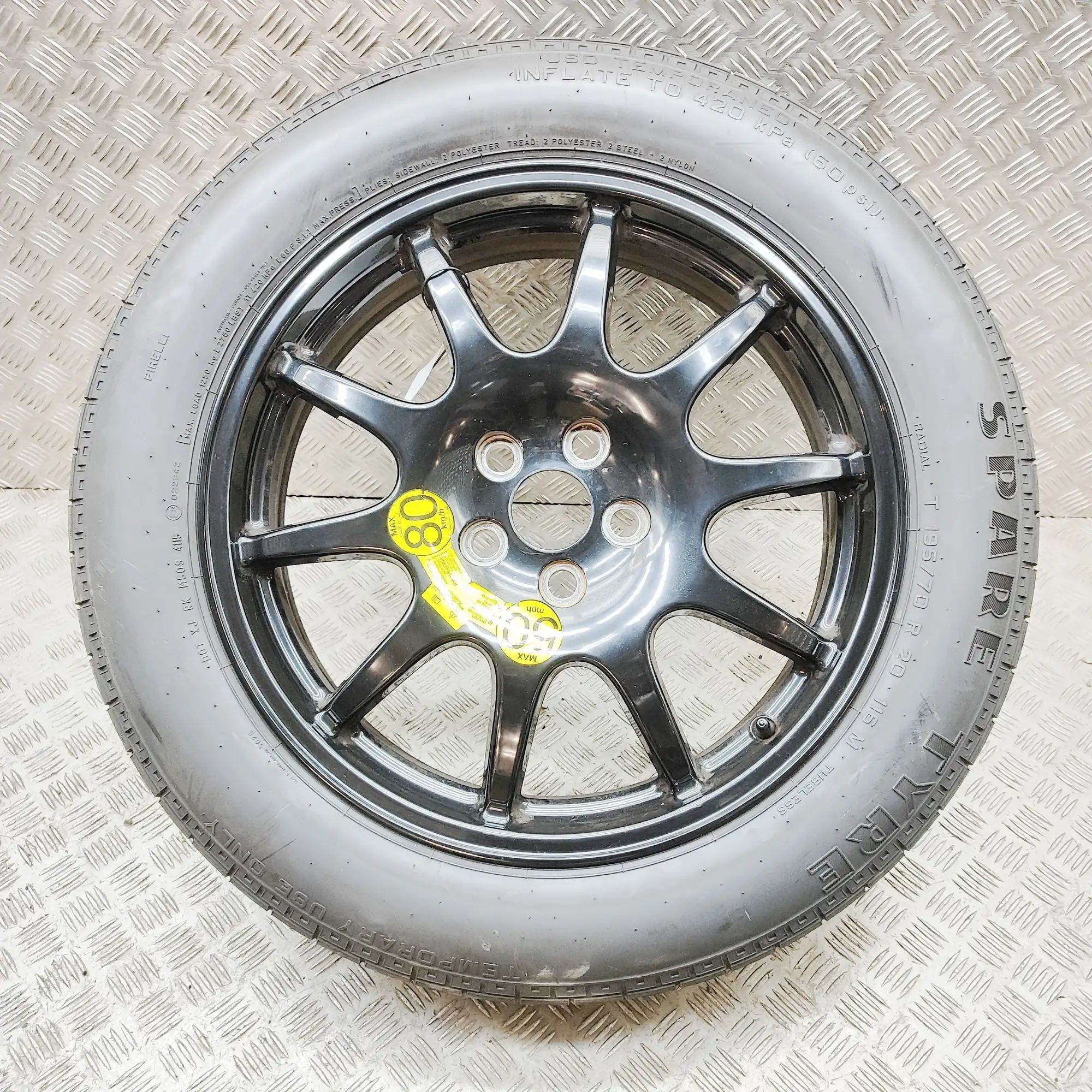 Land Rover Range Rover Sport (L494) Spare Wheel Space Saver Spare Wheel Space Saver — LAND ROVER RANGE ROVE...