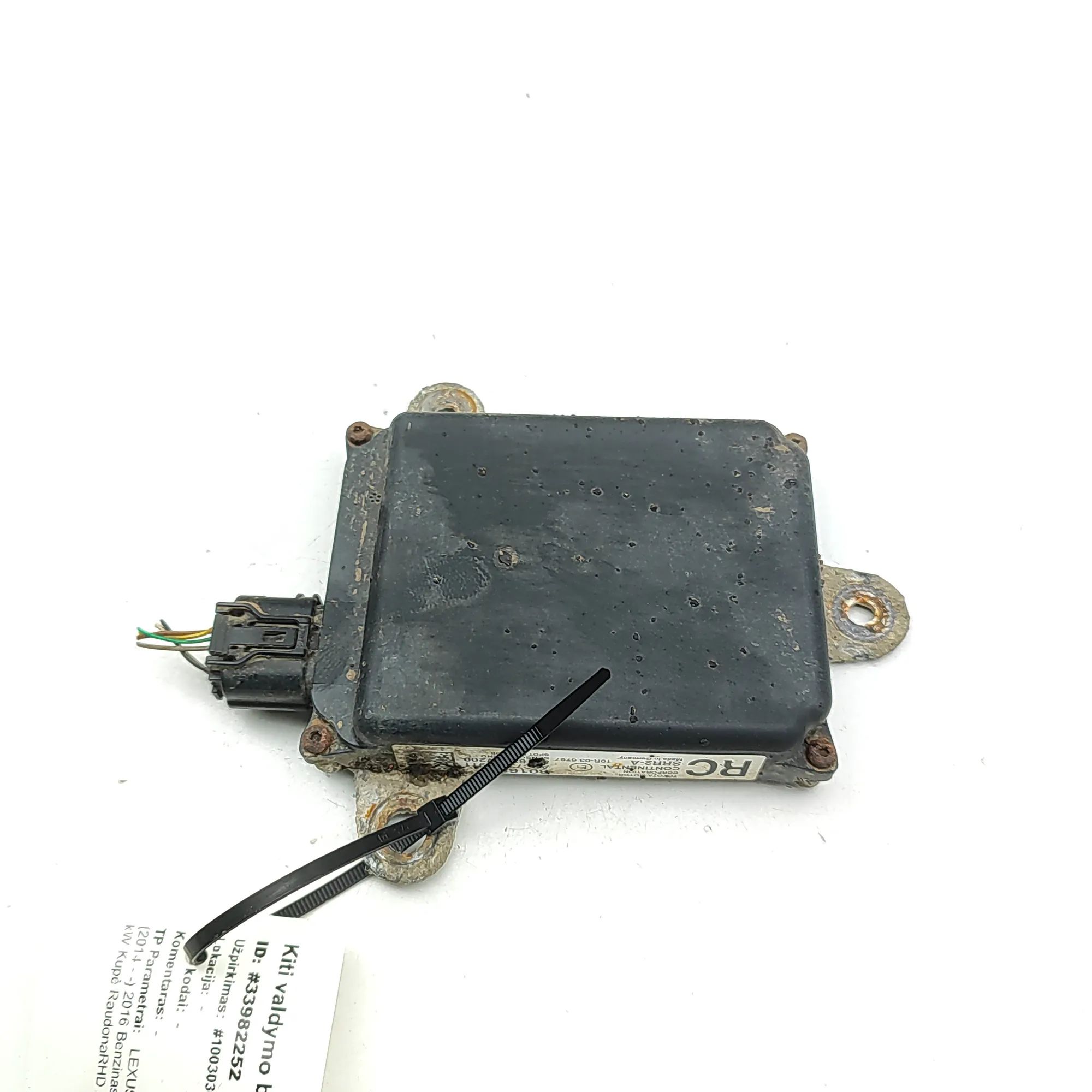 Lexus RC Blind Spot Control Module Blind Spot Control Module — LEXUS RC (_C1_) (20...