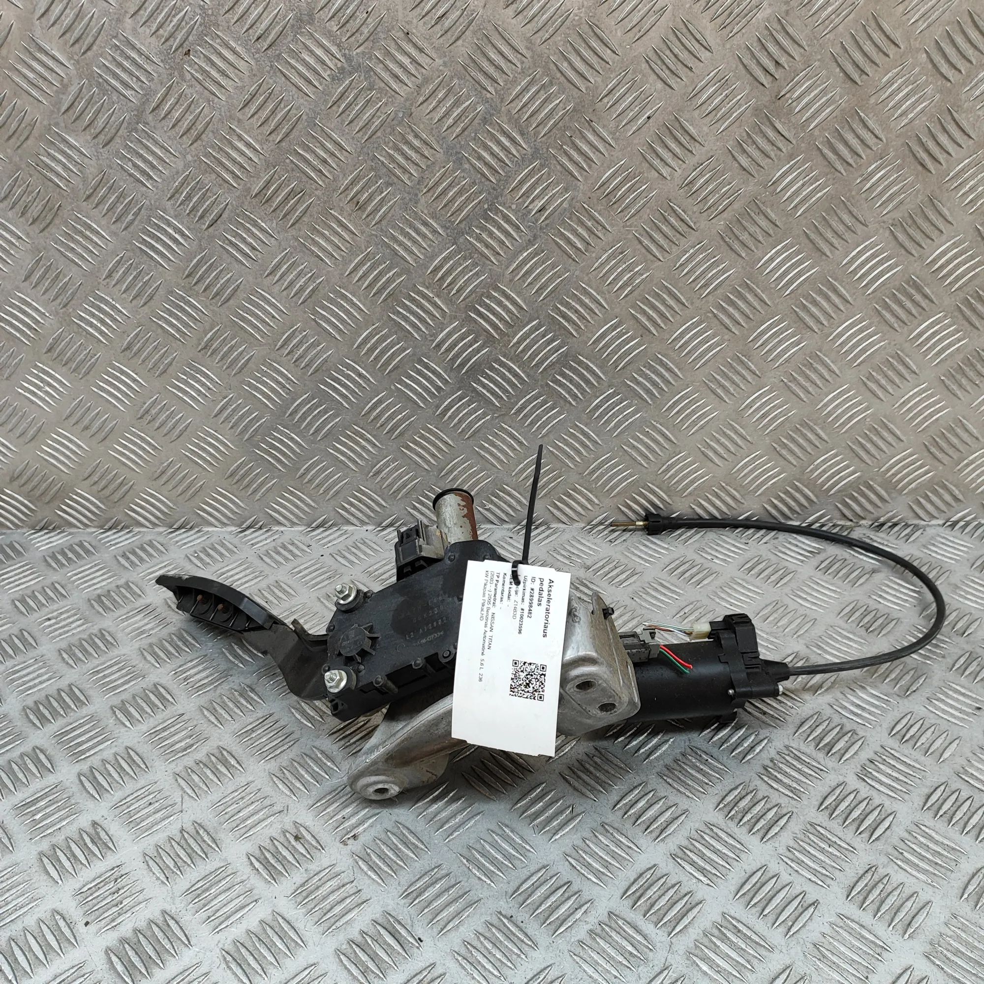 Nissan Titan Throttle Pedal Throttle Pedal — NISSAN TITAN (2003-...) — 047N...