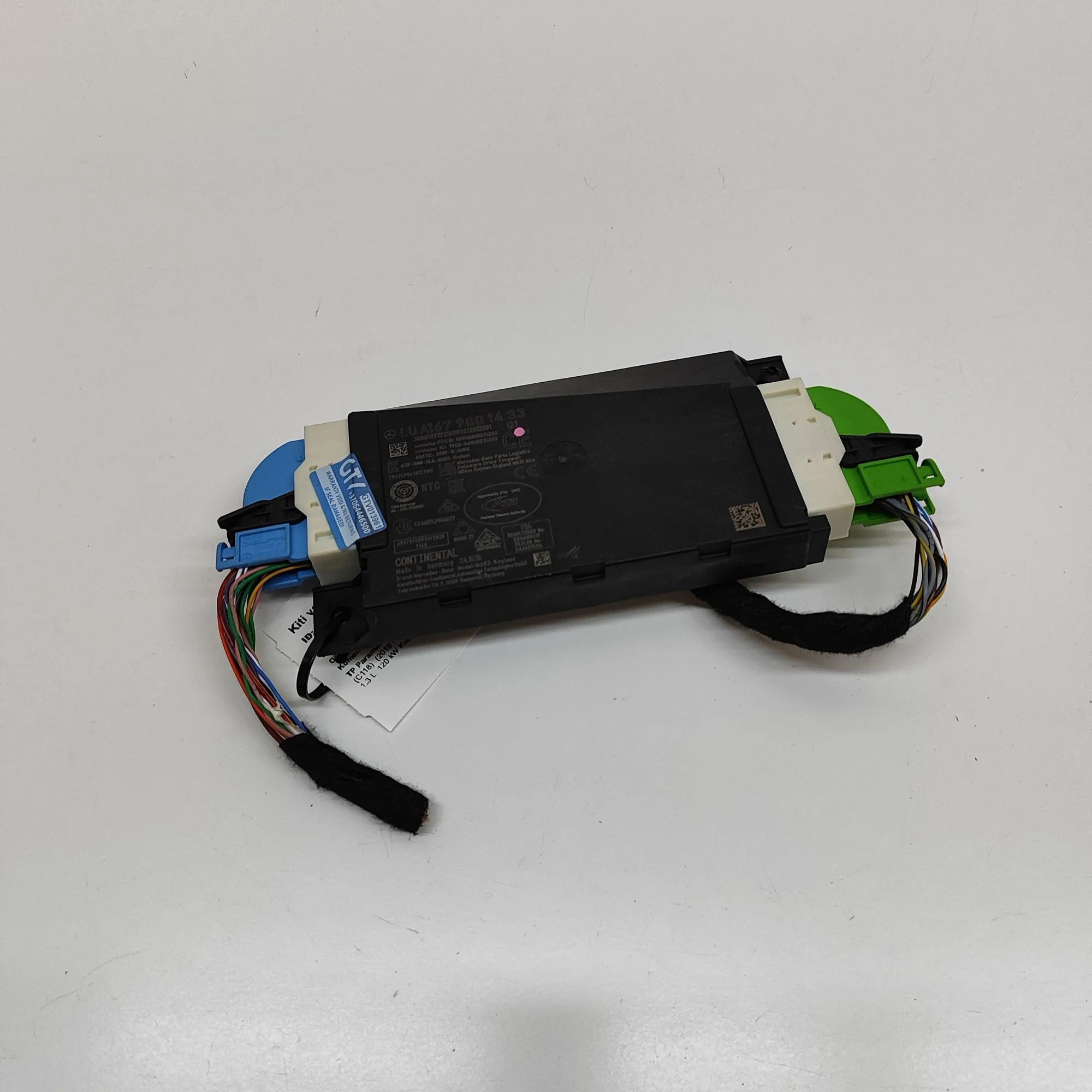 Mercedes-Benz CLA (C118) Keyless Control Unit Keyless Control Unit — MERCEDES BENZ CLA (Coupe...