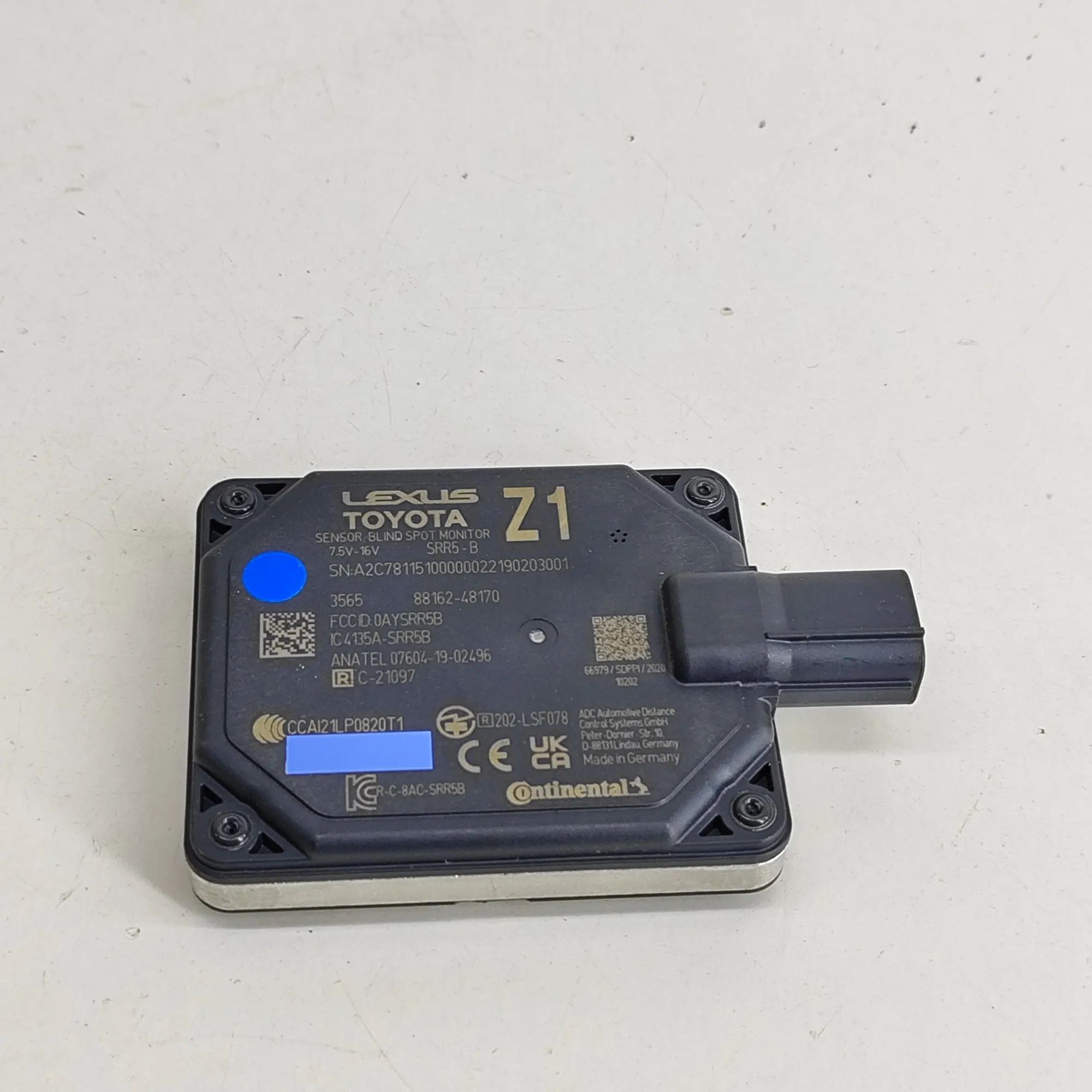Lexus RX Blind Spot Control Module Blind Spot Control Module — LEXUS RX (_LA1_, _L...