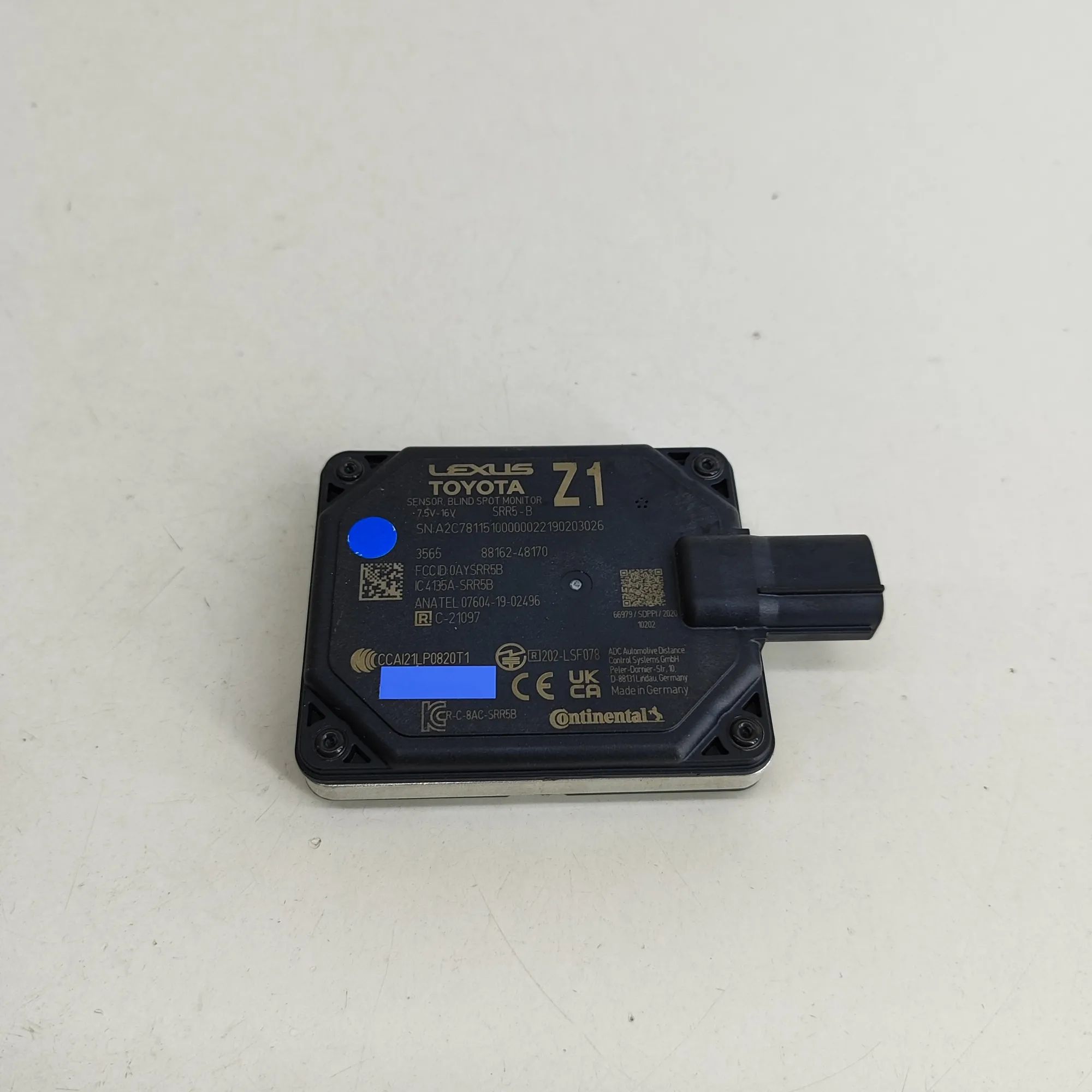 Lexus RX Blind Spot Control Module Blind Spot Control Module — LEXUS RX (_LA1_, _L...