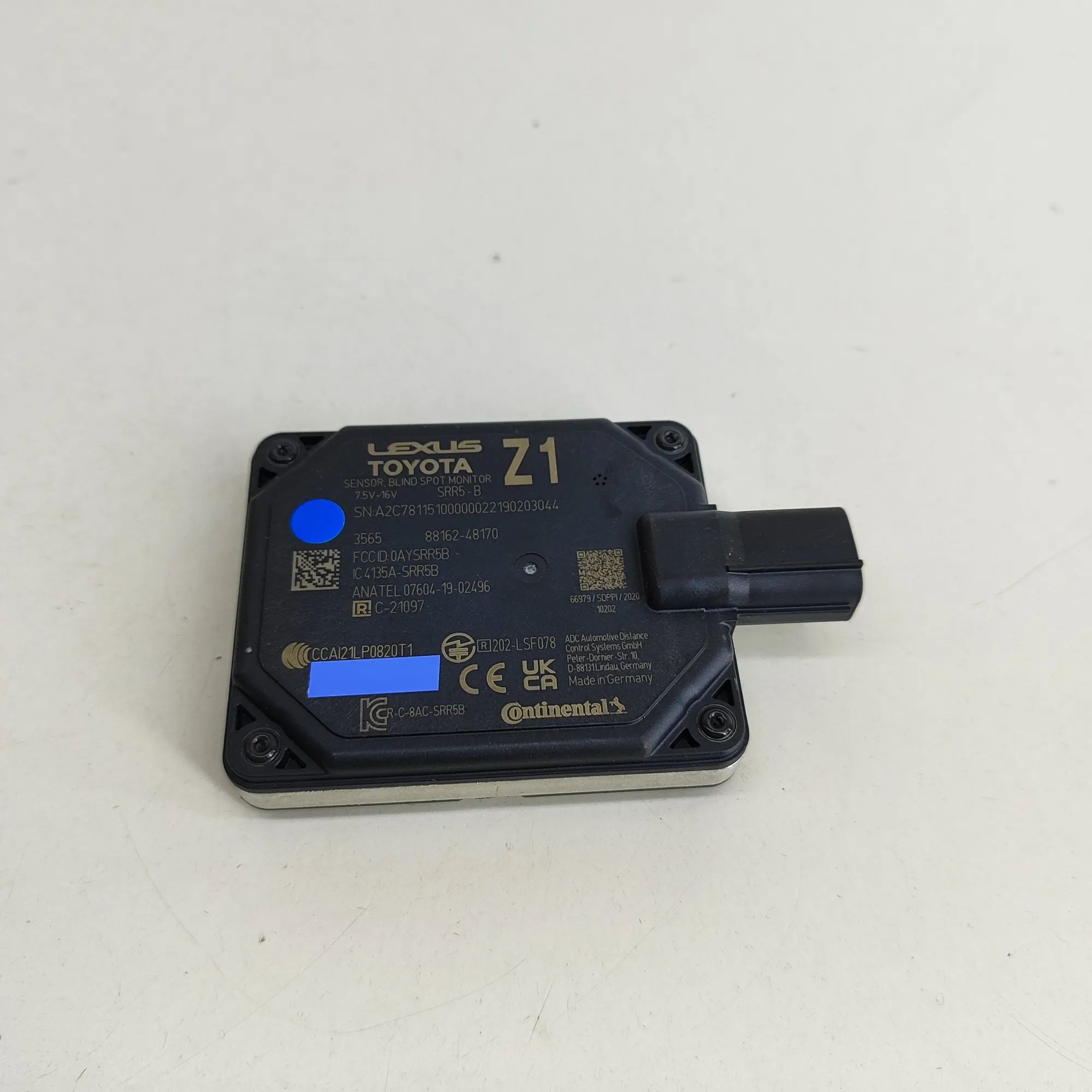Lexus RX Blind Spot Control Module Blind Spot Control Module — LEXUS RX (_LA1_, _L...