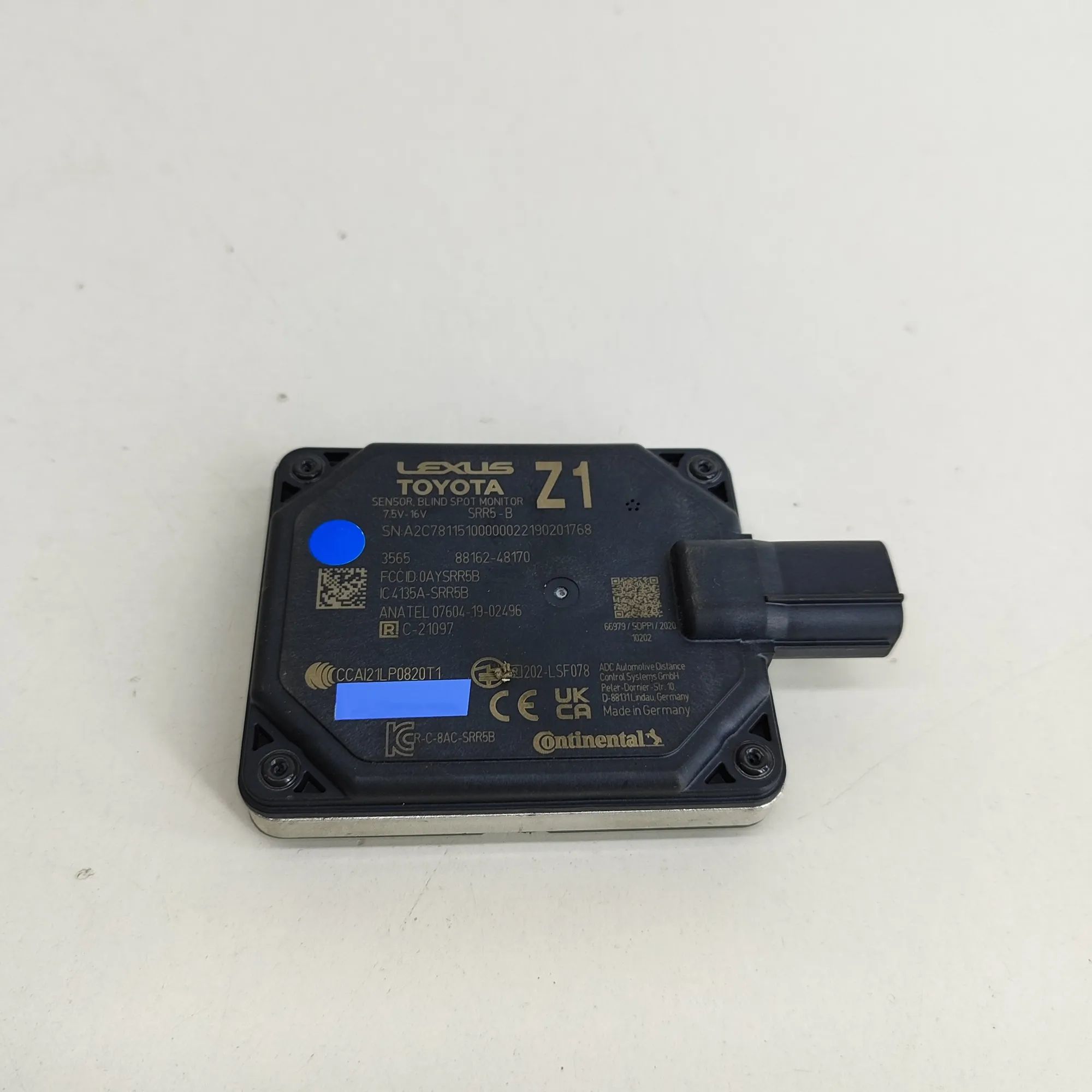 Lexus RX Blind Spot Control Module Blind Spot Control Module — LEXUS RX (_LA1_, _L...