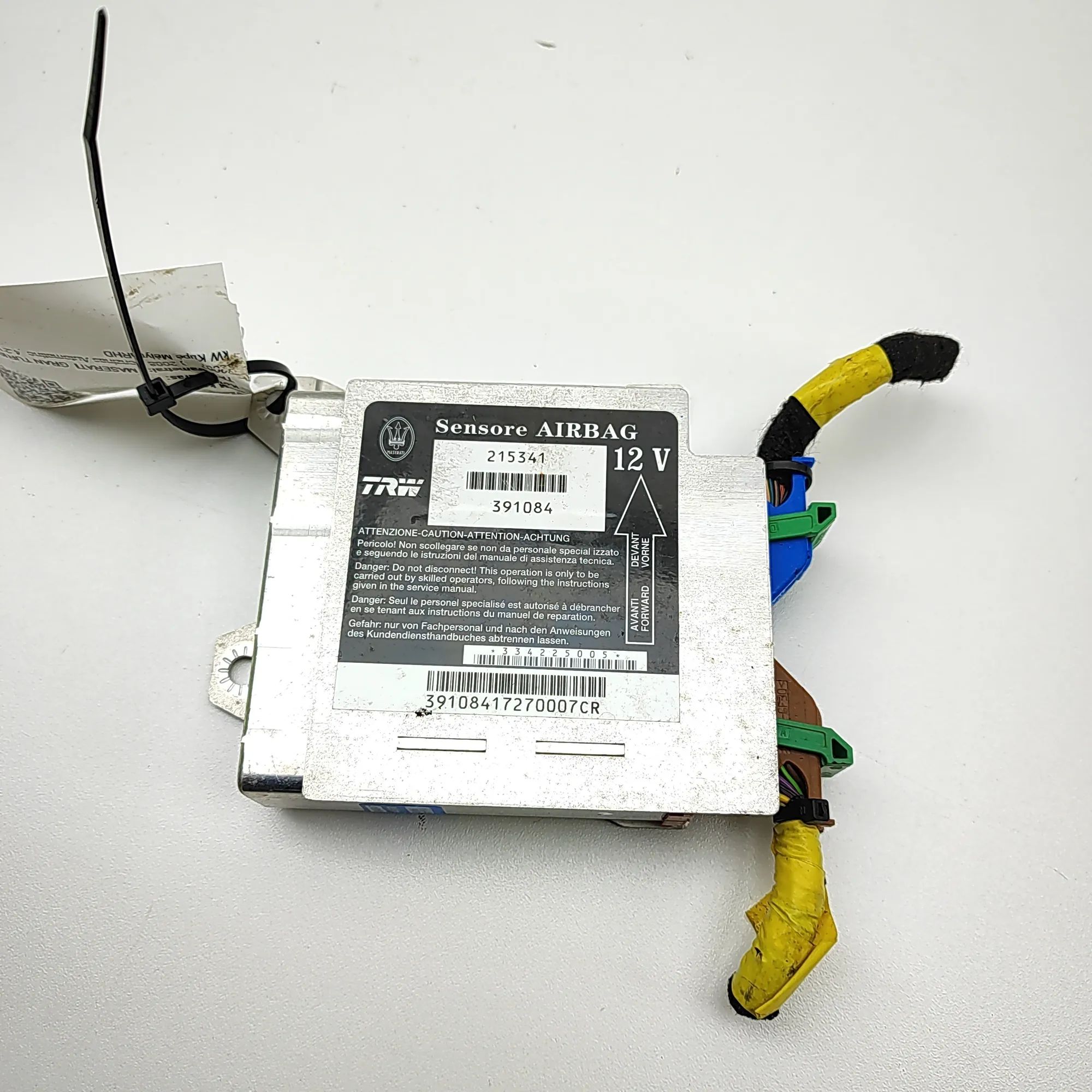 Maserati GranTurismo / GranCabrio SRS Control Unit SRS Control Unit — MASERATI GRAN (TURISMO) (200...