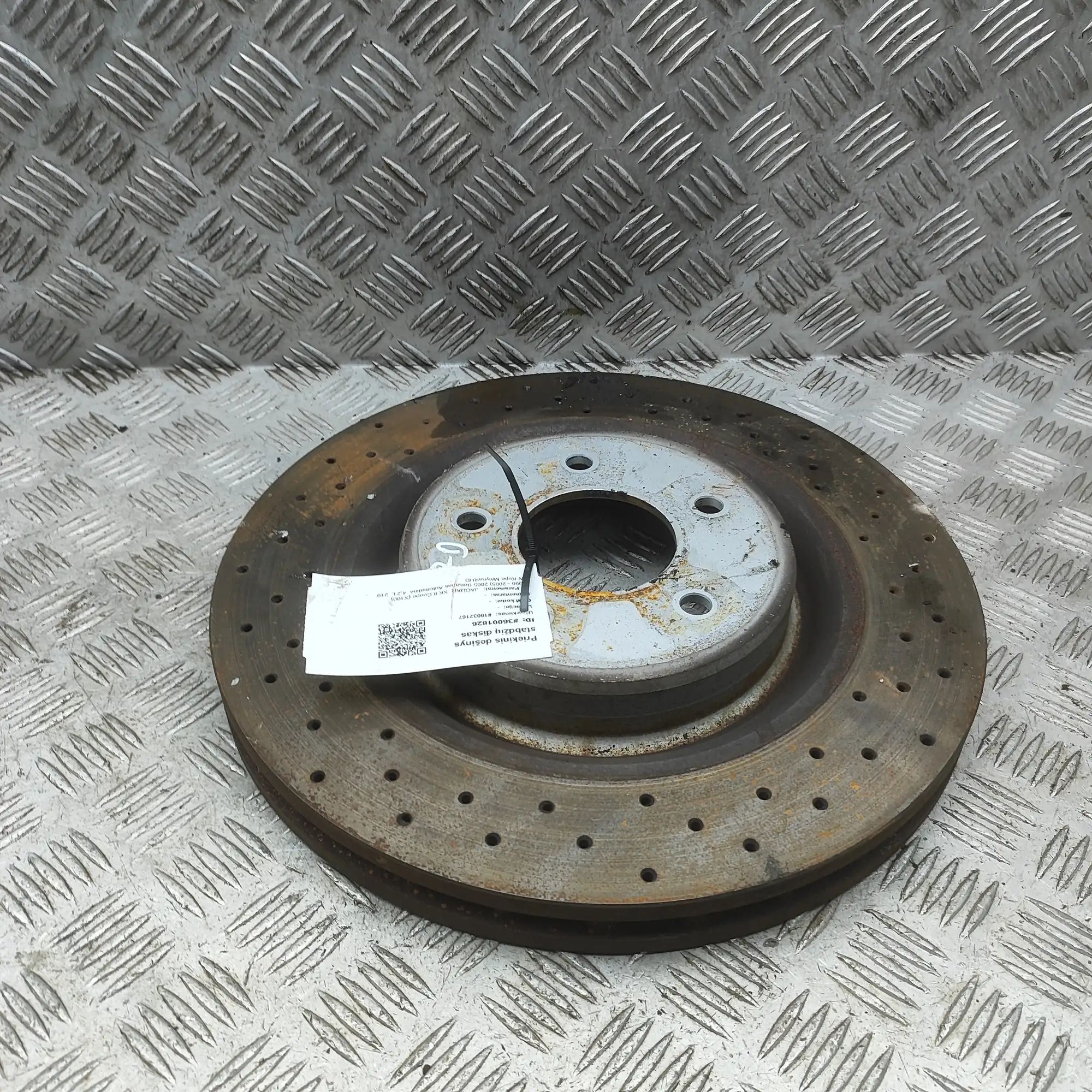Jaguar XK Front Right Brake Disc Front Right Brake Disc — JAGUAR XK (8 Coupe X10...