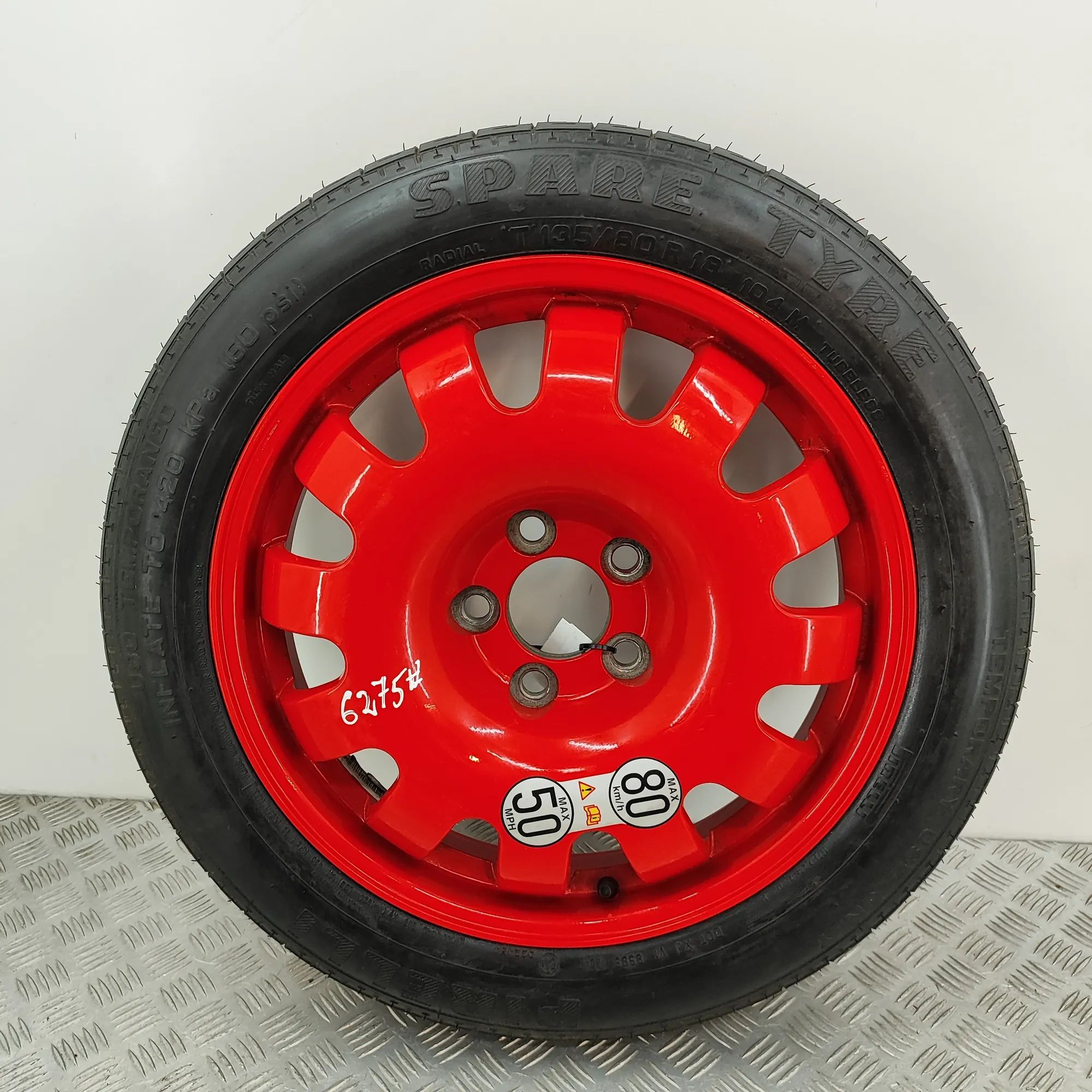 Jaguar XK Spare Wheel Space Saver Spare Wheel Space Saver — JAGUAR XK (8 Coupe X1...