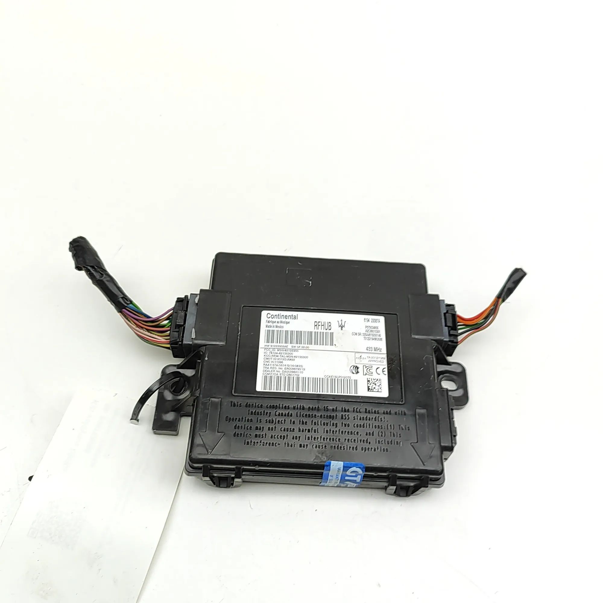 Maserati Levante Keyless Control Unit Keyless Control Unit — MASERATI LEVANTE (SUV M1...