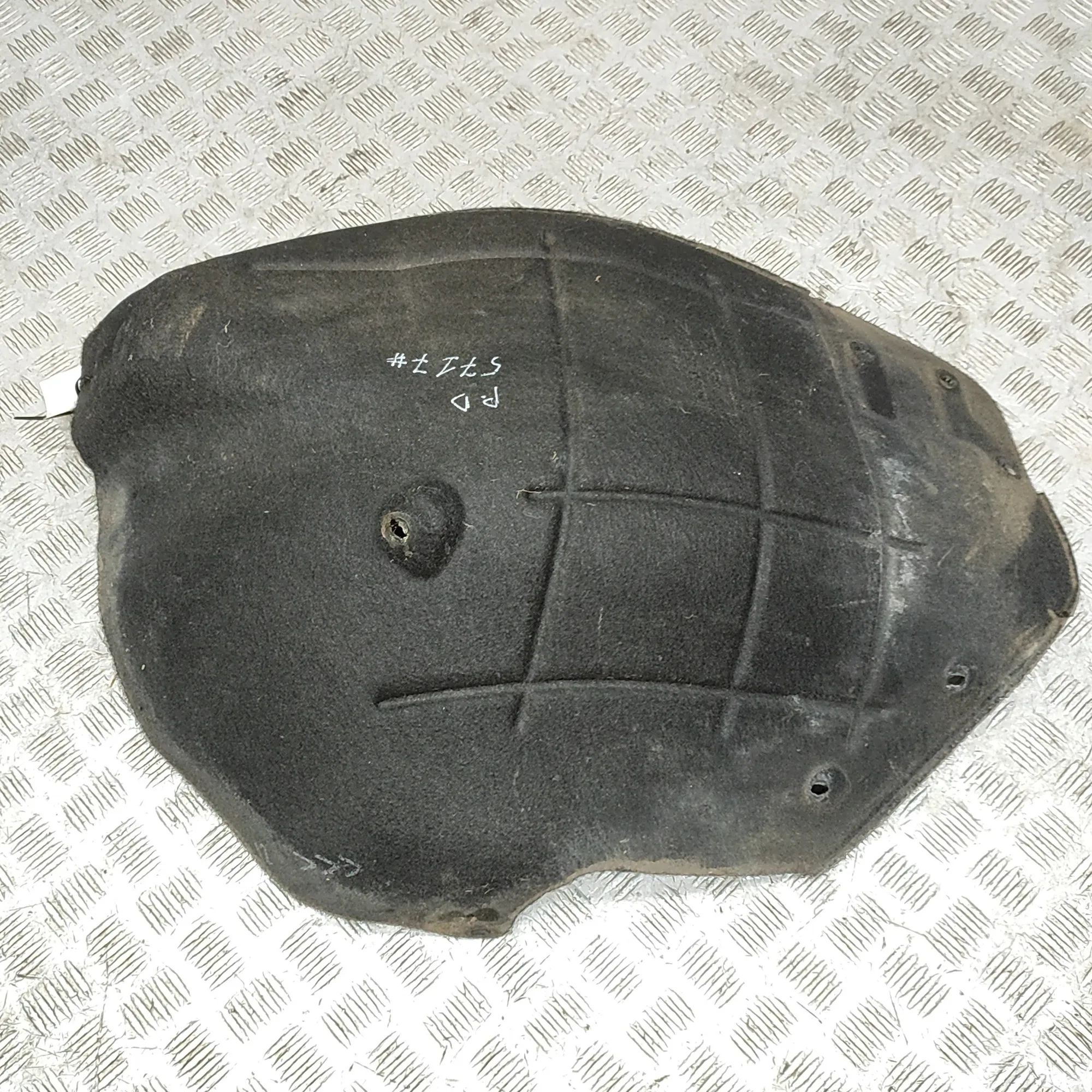 Jaguar XK Wheel arch liner — front — right — rear section