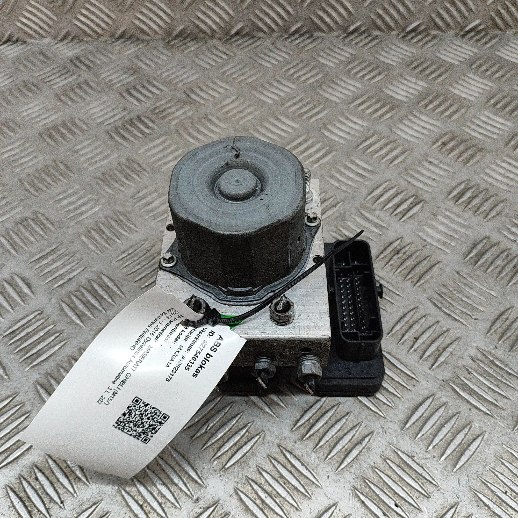 Maserati Ghibli ABS pump ABS Pump — MASERATI GHIBLI (M157) (2013-...) — ...