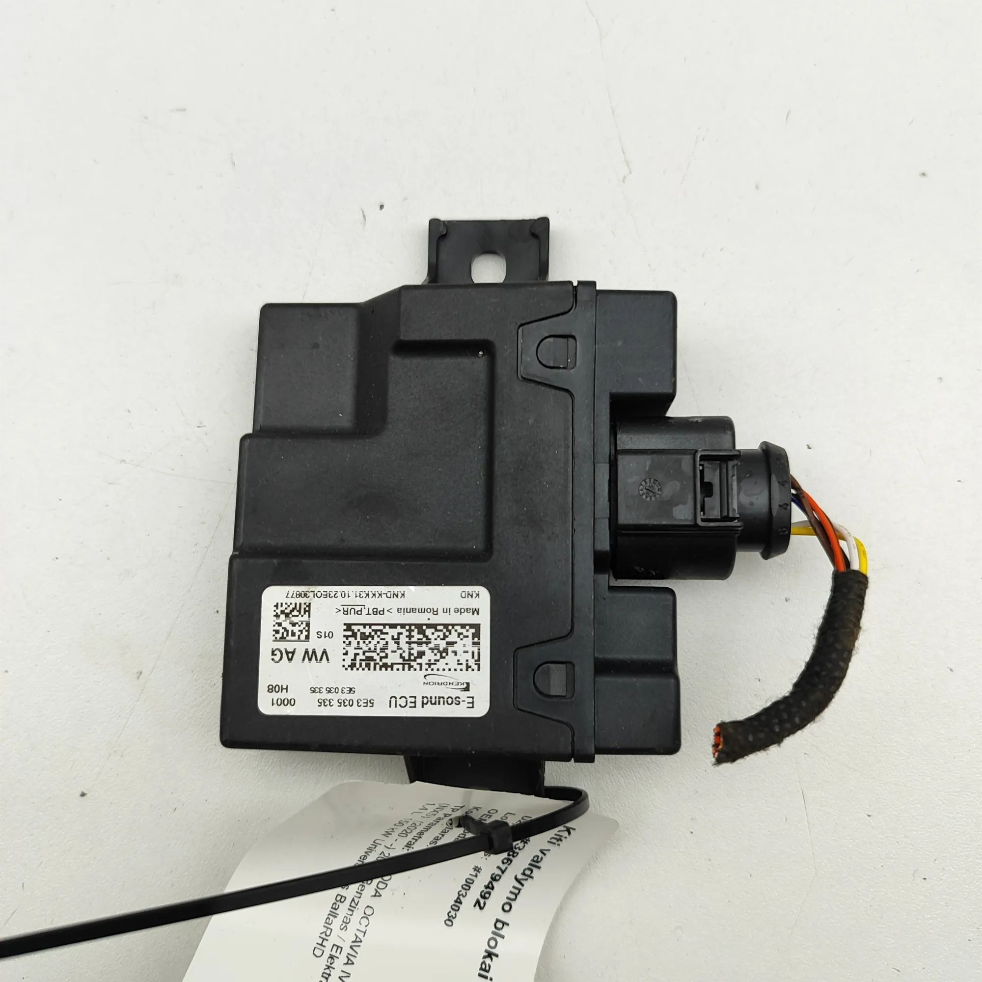 Skoda Octavia Other Control Units Other Control Units — SKODA OCTAVIA (IV Combi N...
