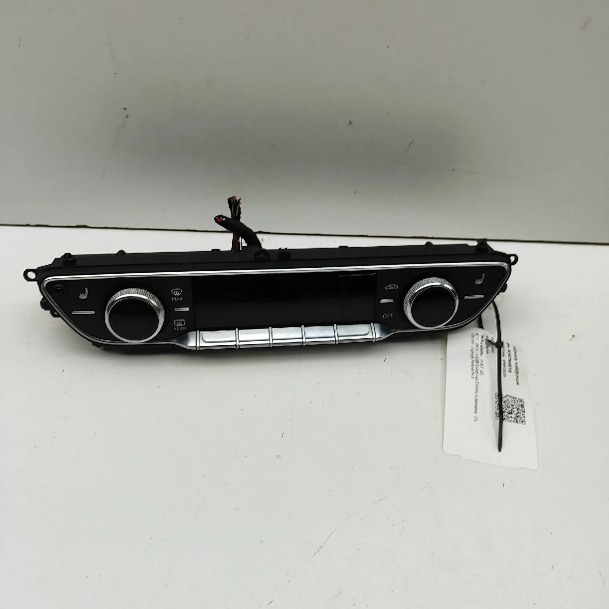 Audi Q5 (FY) Climate control unit Climate control unit — AUDI Q5 (FY) (2016-...) ...