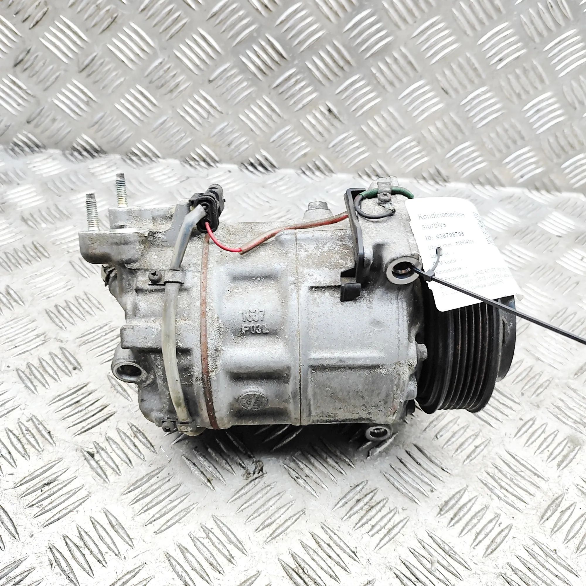 Land Rover Range Rover Sport (L494) Air-conditioning compressor Air-conditioning compressor — LAND ROVER RANGE ...