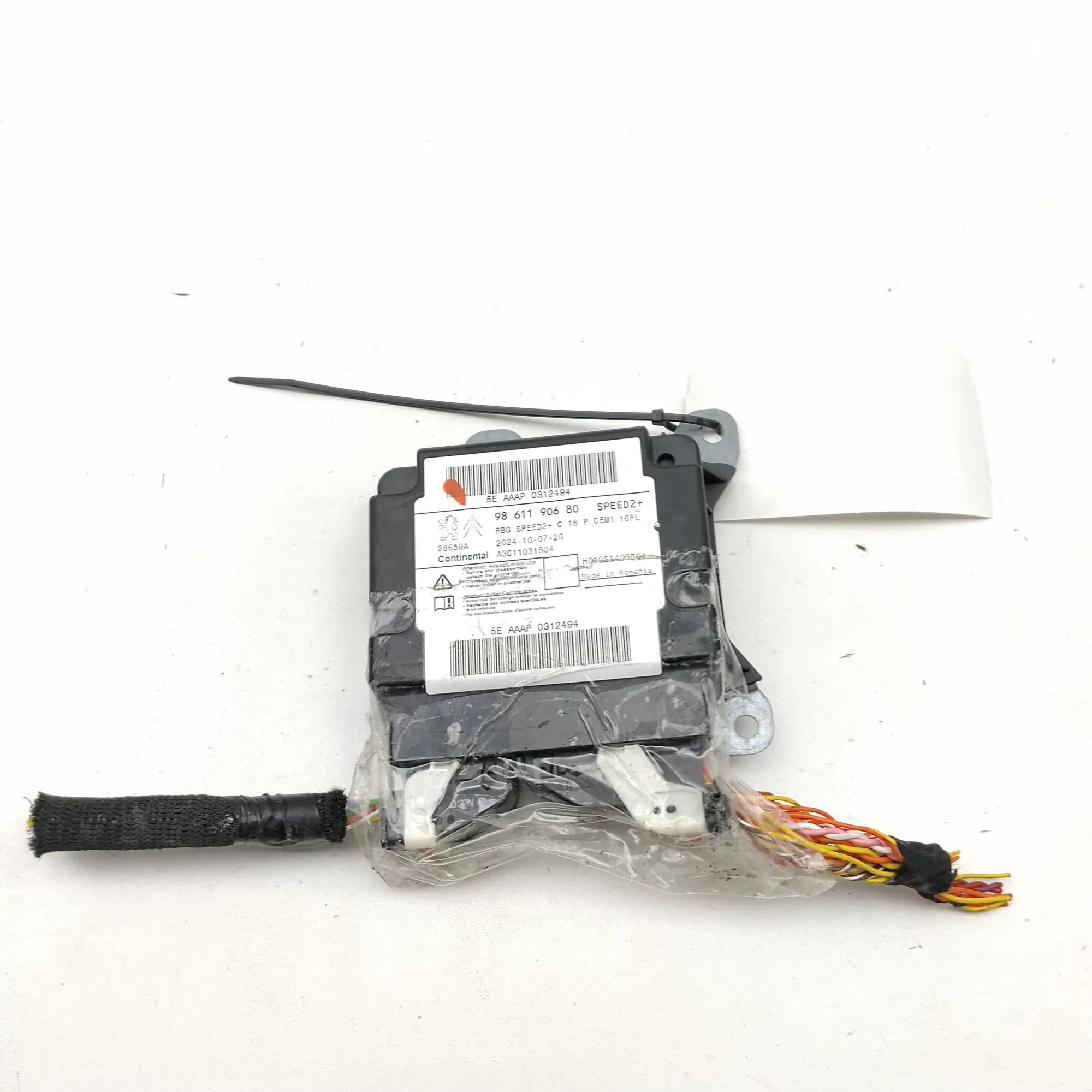 Citroen Berlingo SRS Control Unit SRS Control Unit — CITROEN BERLINGO (K9) (2018-...