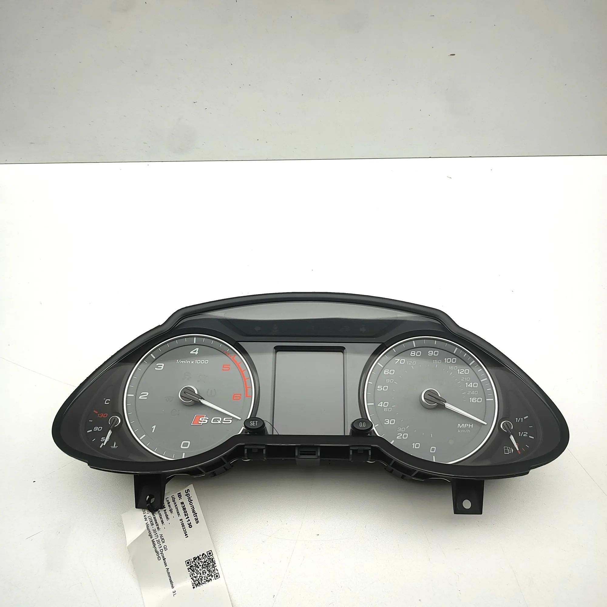 Audi Q5 (8R) Instrument Cluster Speedometer Instrument Cluster Speedometer — AUDI Q5 (8R) (...