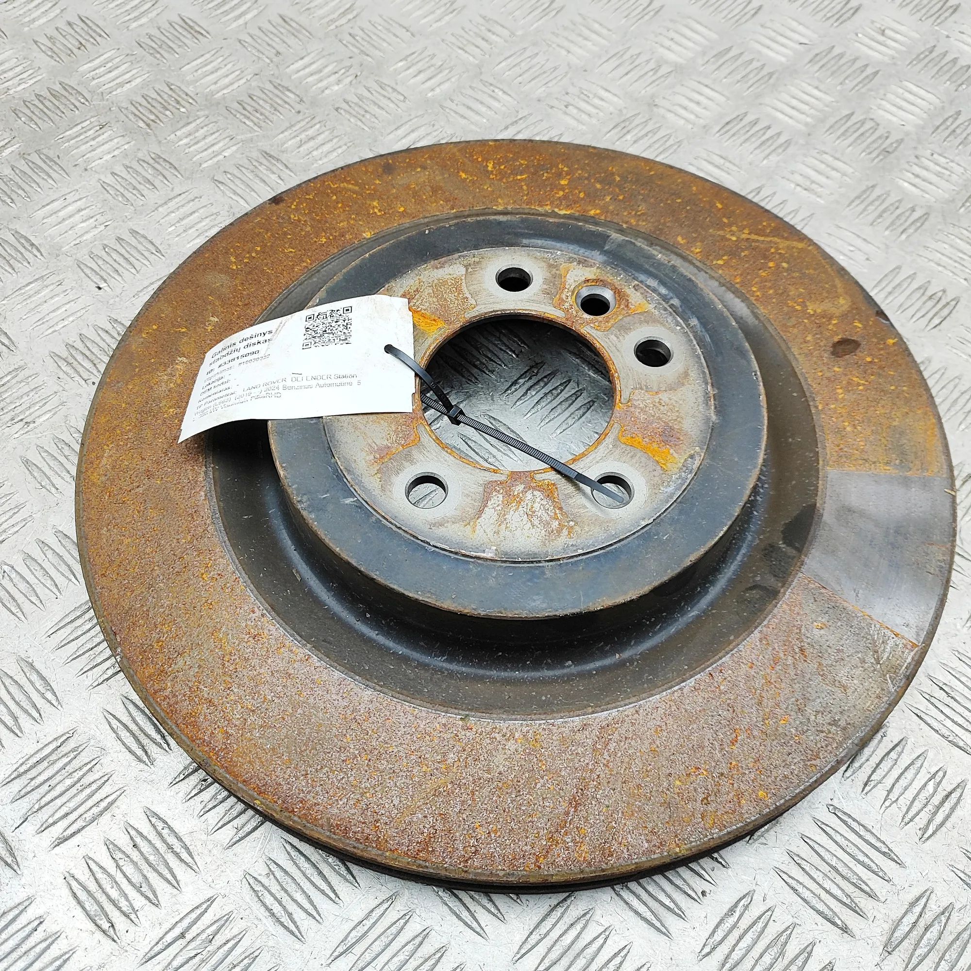Land Rover Defender Rear Right Brake Disc Rear Right Brake Disc — LAND ROVER DEFENDER (St...