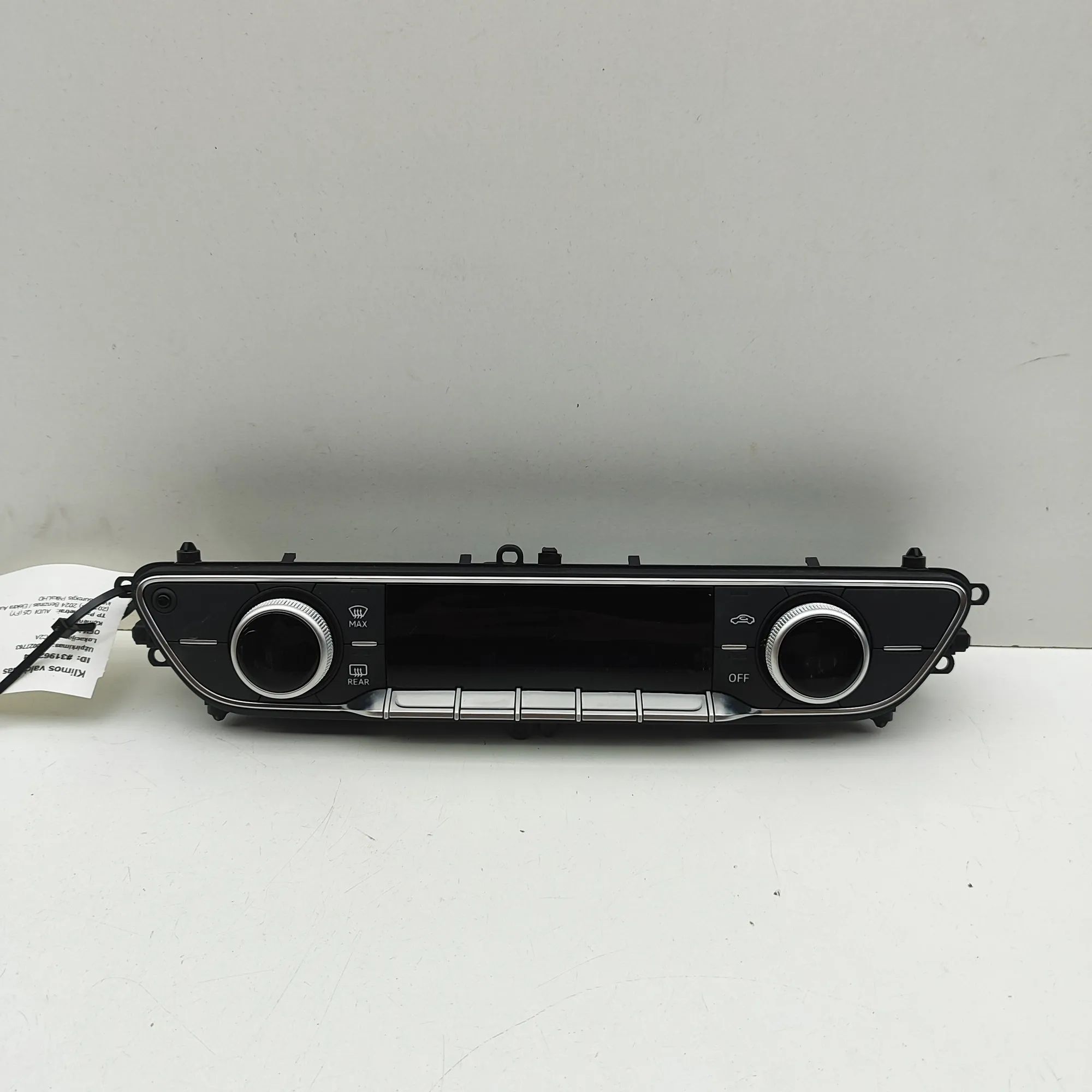 Audi Q5 (FY) Climate control unit Climate control unit — AUDI Q5 (FY) (2016-...) ...