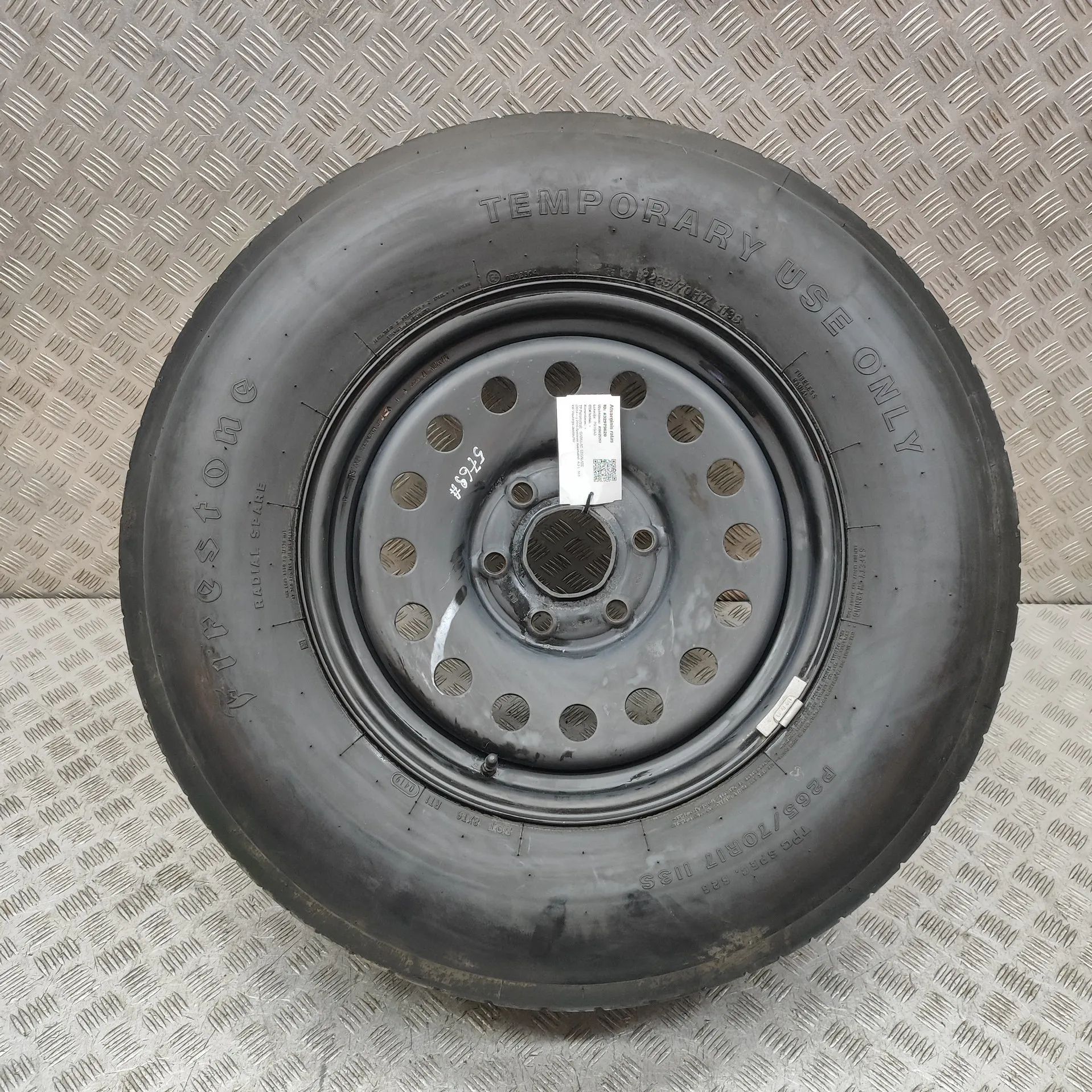 Cadillac Escalade Spare Wheel Space Saver Spare Wheel Space Saver — CADILLAC ESCALADE (20...