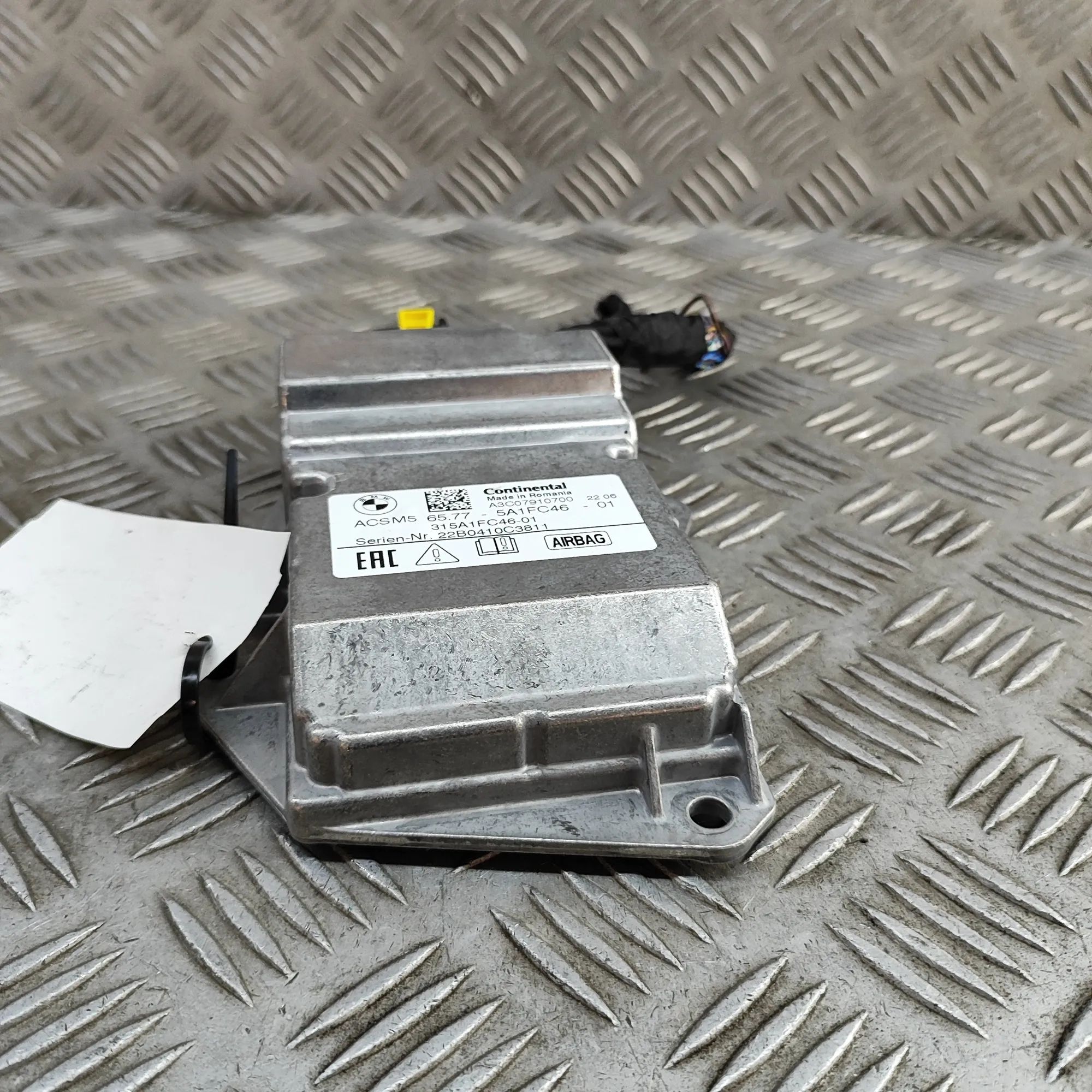 BMW 2 (F44) SRS Control Unit SRS Control Unit — BMW 2 SERIES (Gran Coupe F44...